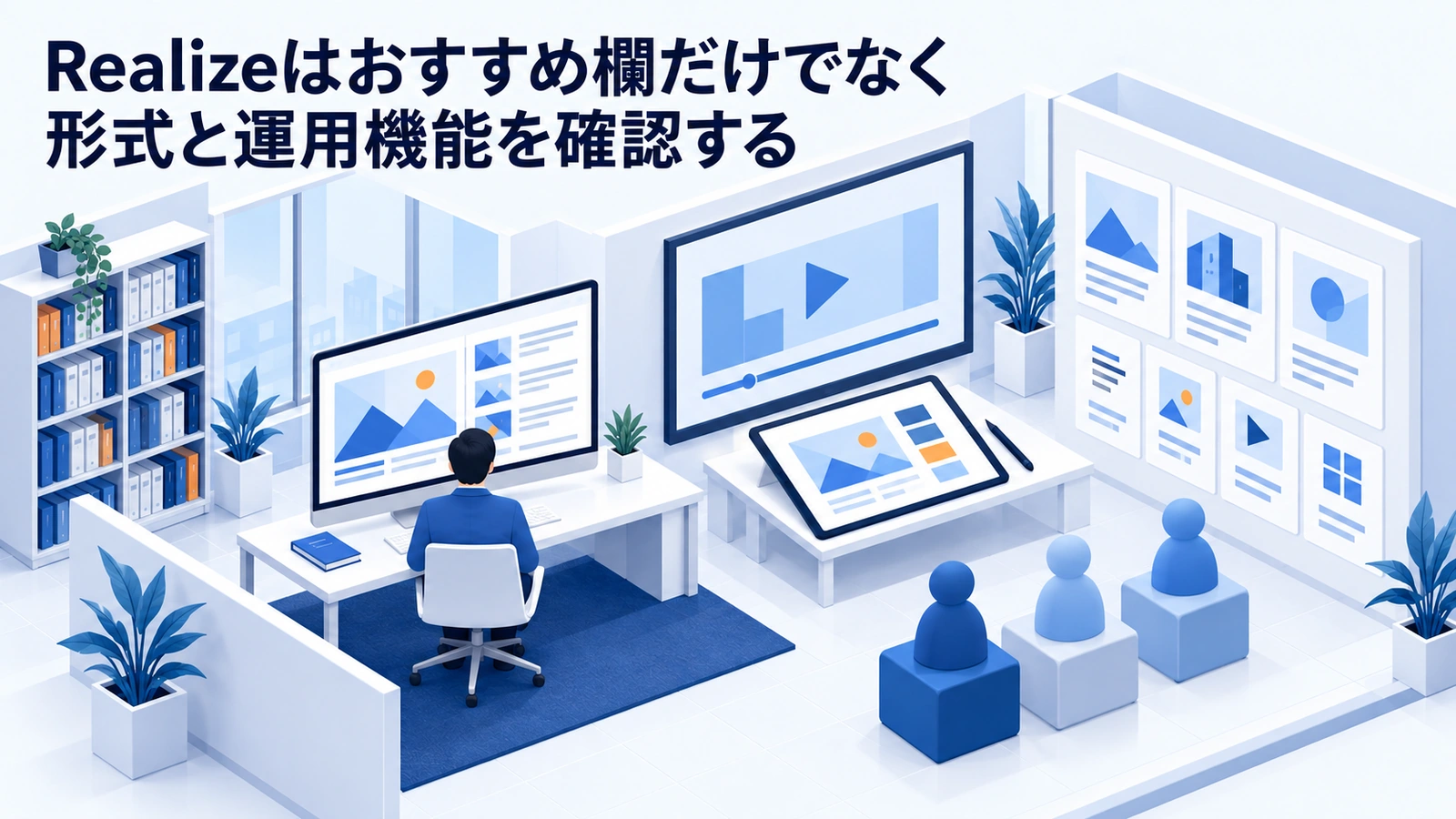 Realizeはおすすめ欄だけでなく形式と運用機能を確認するを整理したImage 2.0図解