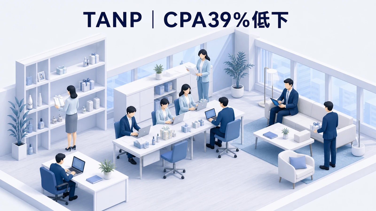 TANP｜既存アプリ利用者を除外しCPA39％低下のターゲティング広告成功事例