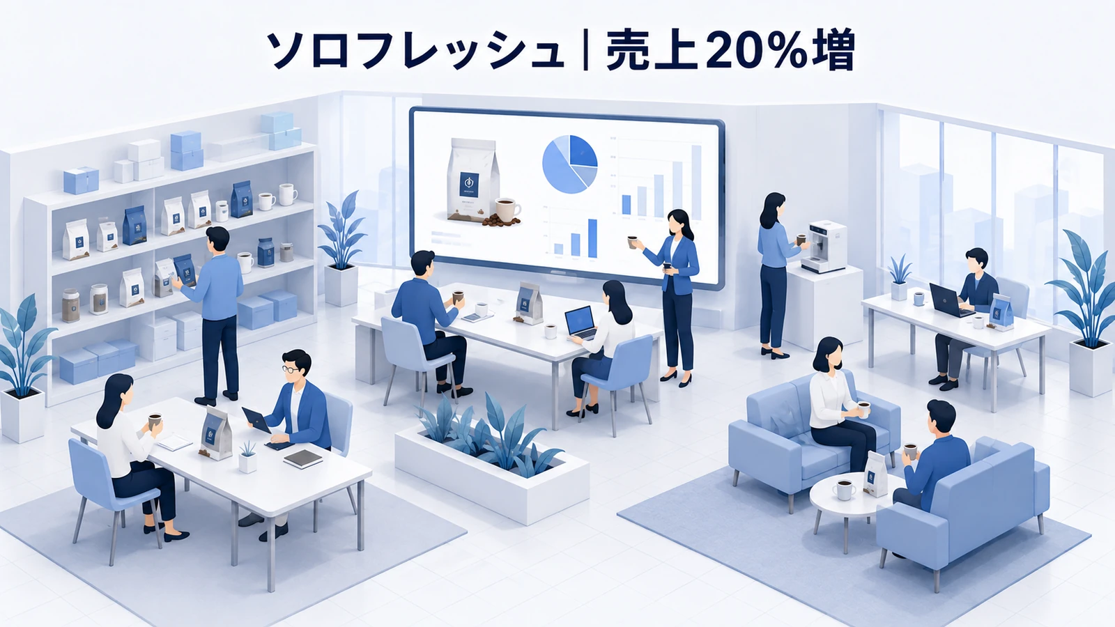 ソロフレッシュ｜オーディエンス分析で売上20％増のターゲティング広告成功事例