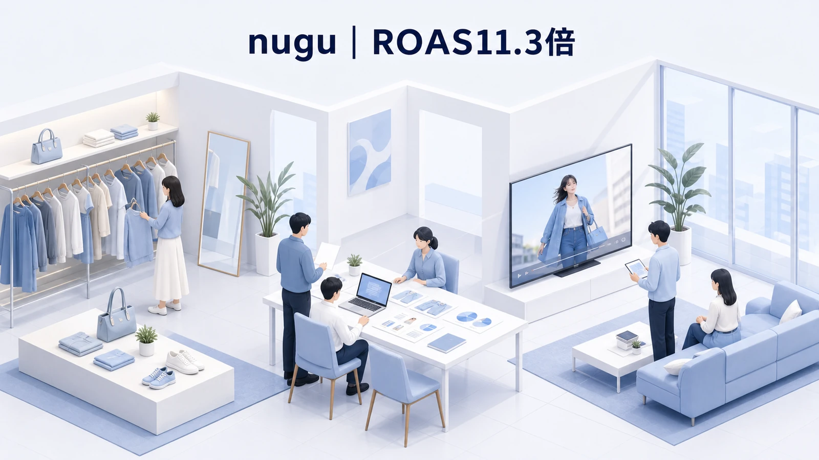 nugu｜日本市場への配信でROAS11.3倍のターゲティング広告成功事例
