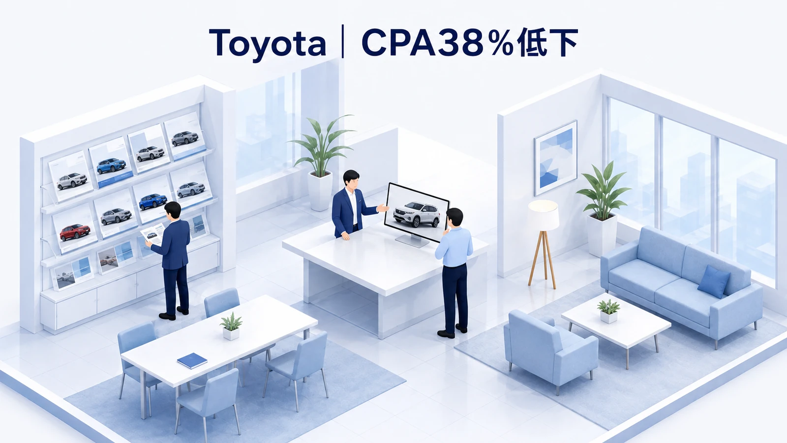 Toyota Germany｜車種別配信でCPA38％低下のターゲティング広告成功事例