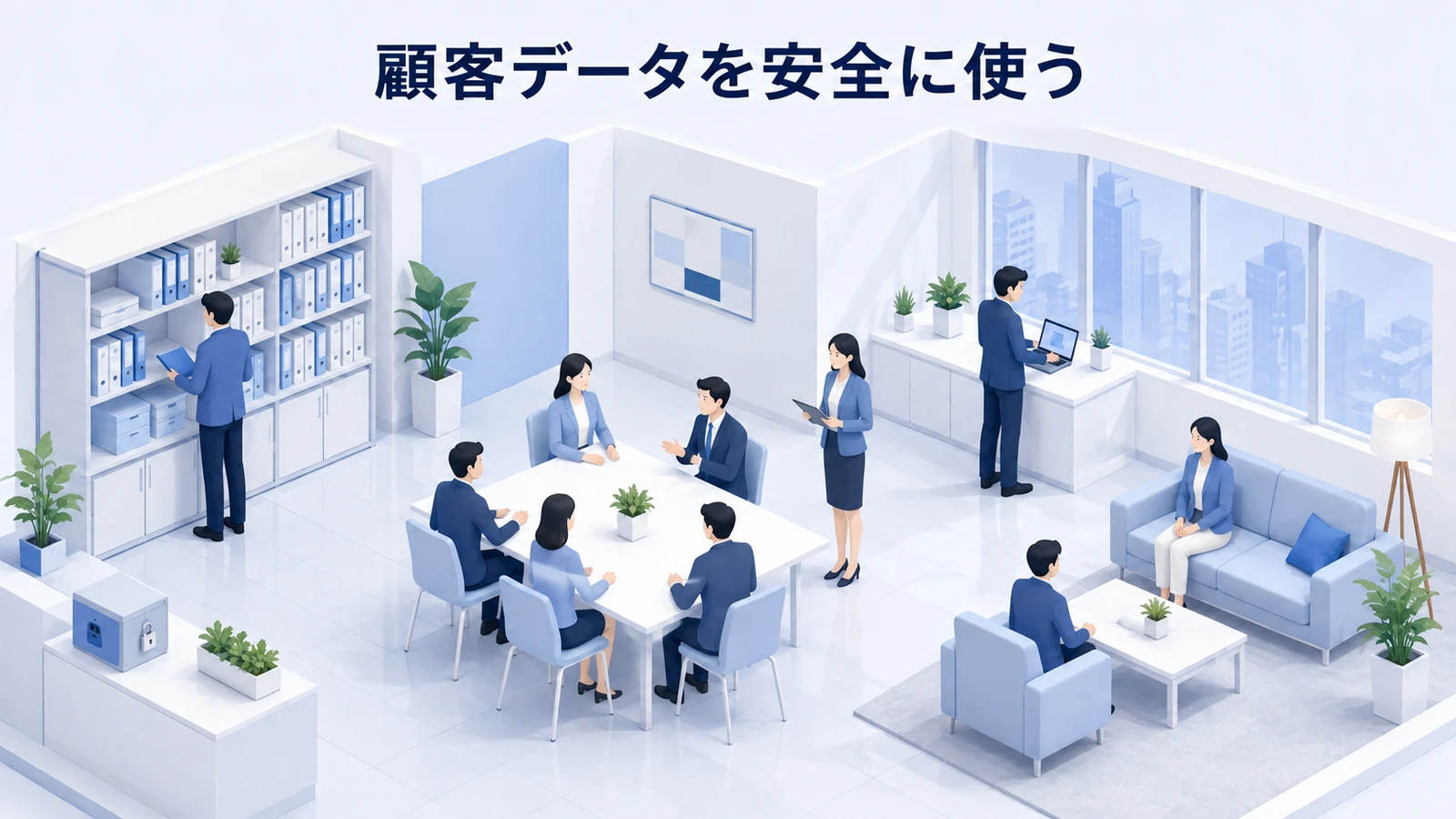 顧客データを安全に使う
