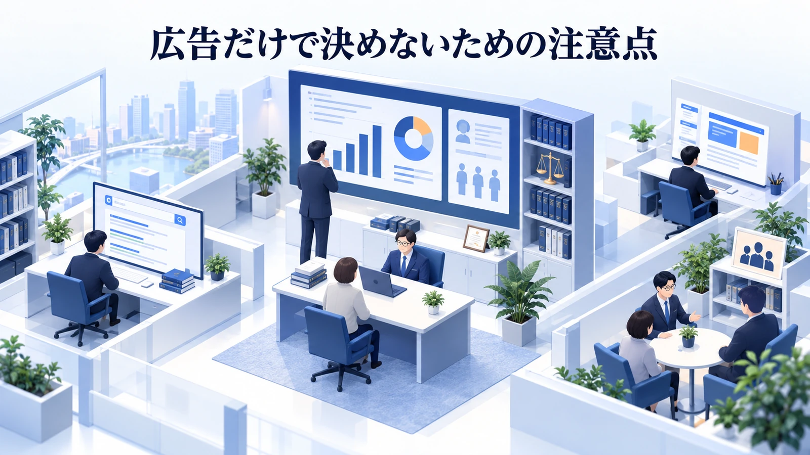 「広告だけで決めないための注意点」を整理したImage 2.0図解