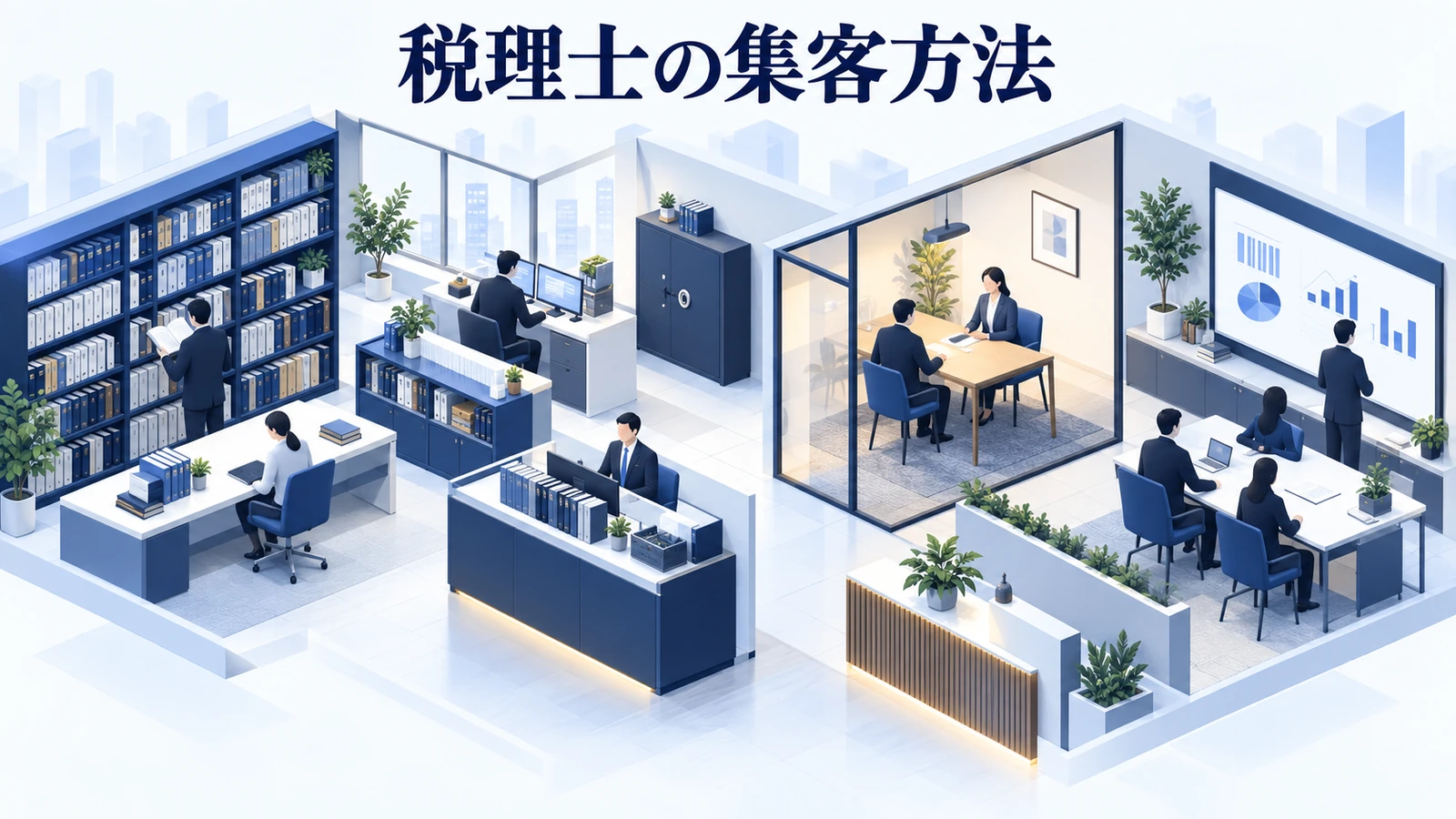 税理士の集客方法｜顧問先とスポット相談を増やす実践策