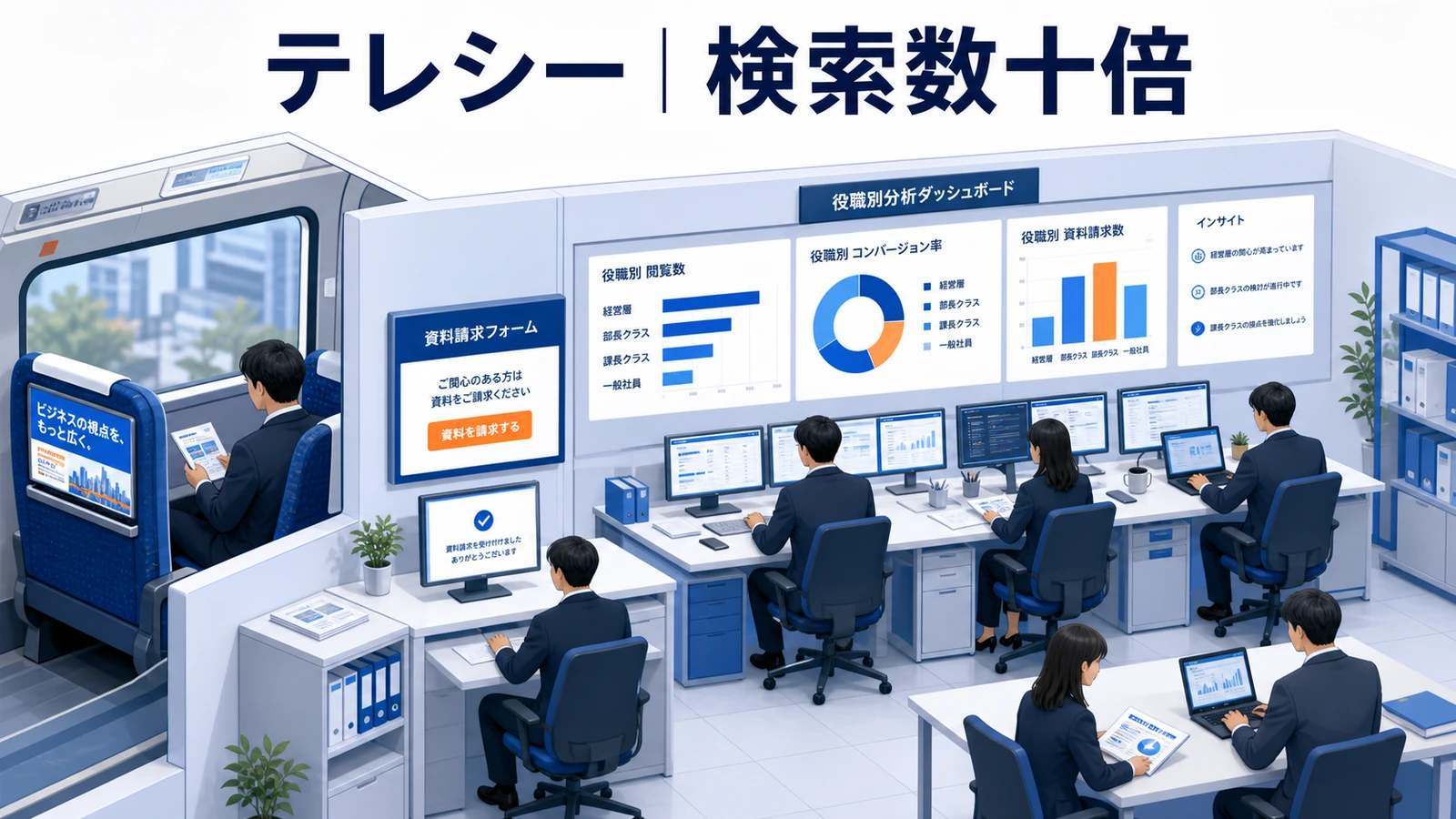 テレシーのタクシー広告成功事例