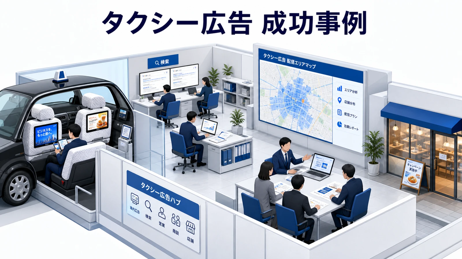 タクシー広告 成功事例
