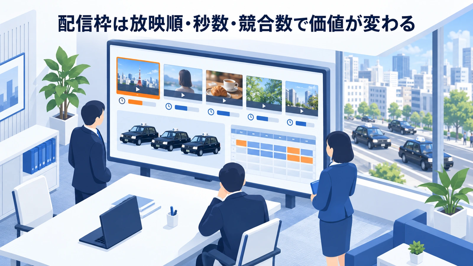 配信枠は放映順・秒数・競合数で価値が変わるを実務目線で整理