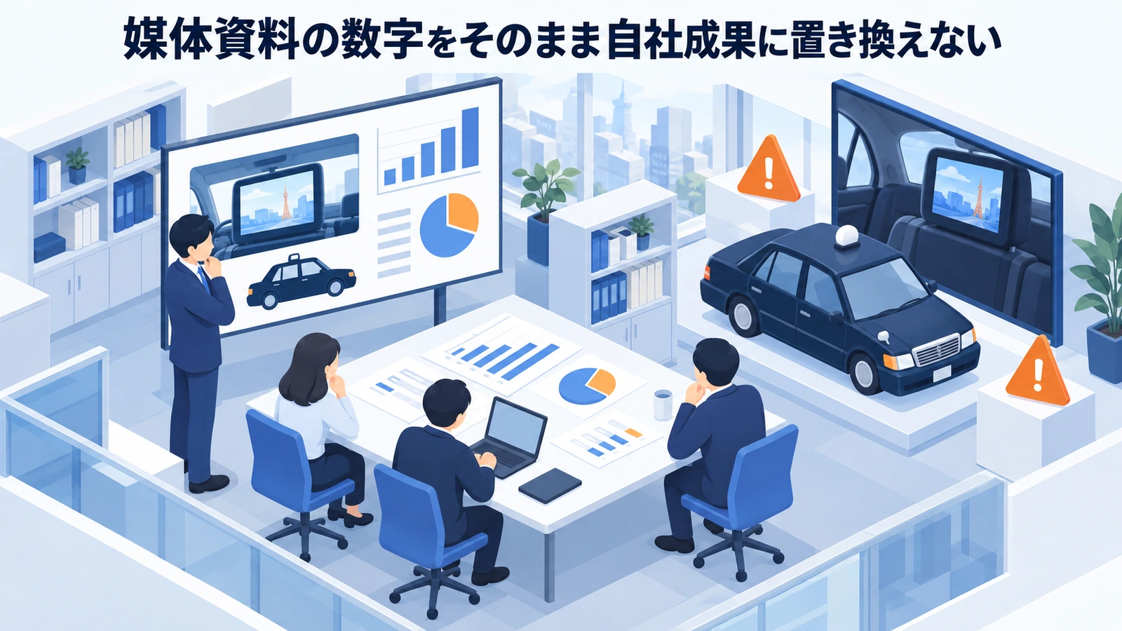 媒体資料の数字をそのまま自社成果に置き換えないを実務目線で整理