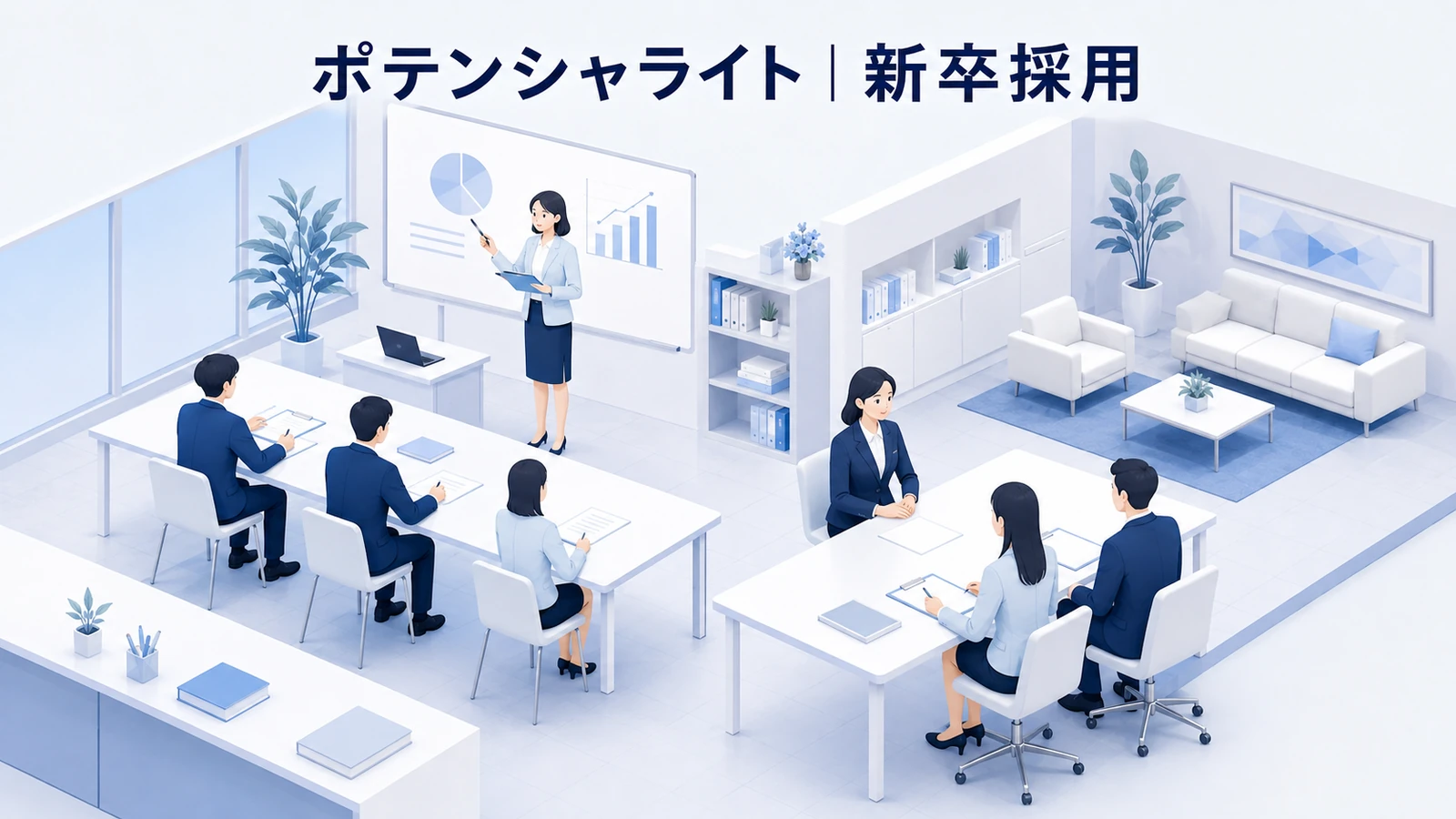 ポテンシャライト｜記事読者から応募と新卒採用のタイアップ広告成功事例