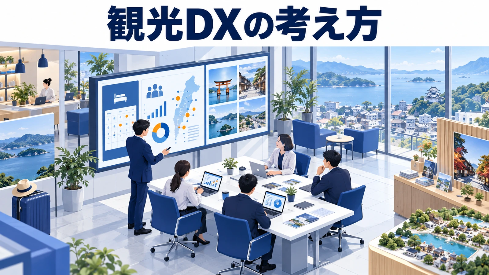 観光DXの考え方の図解