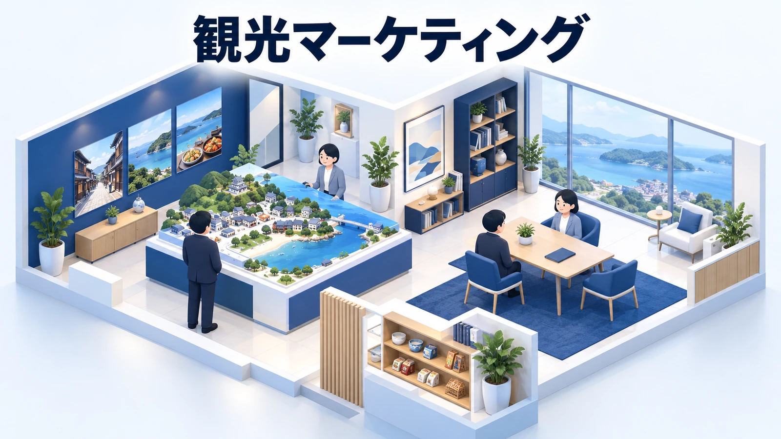 観光マーケティングの図解