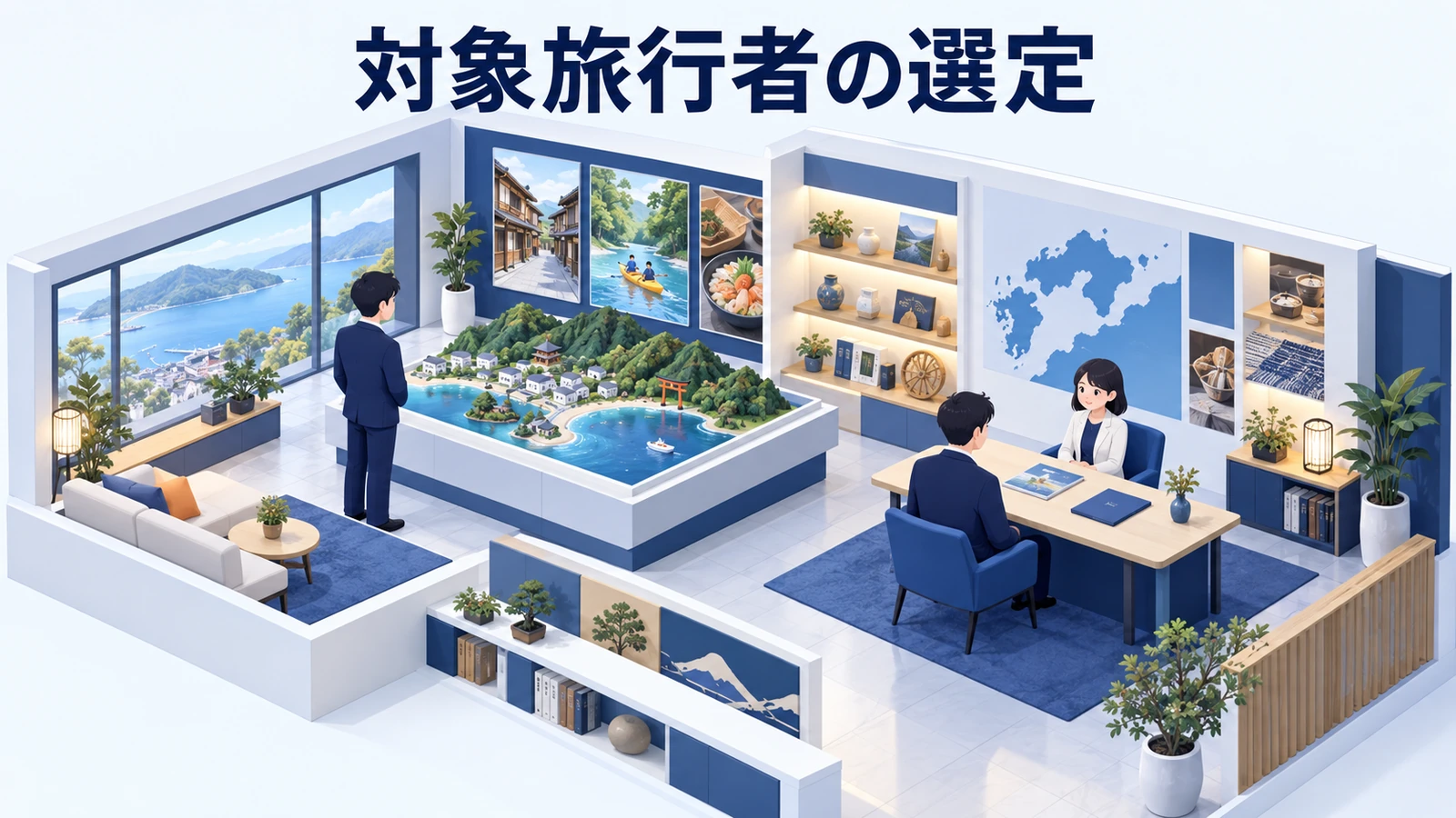 対象旅行者は属性より旅行の目的と条件で絞るの図解