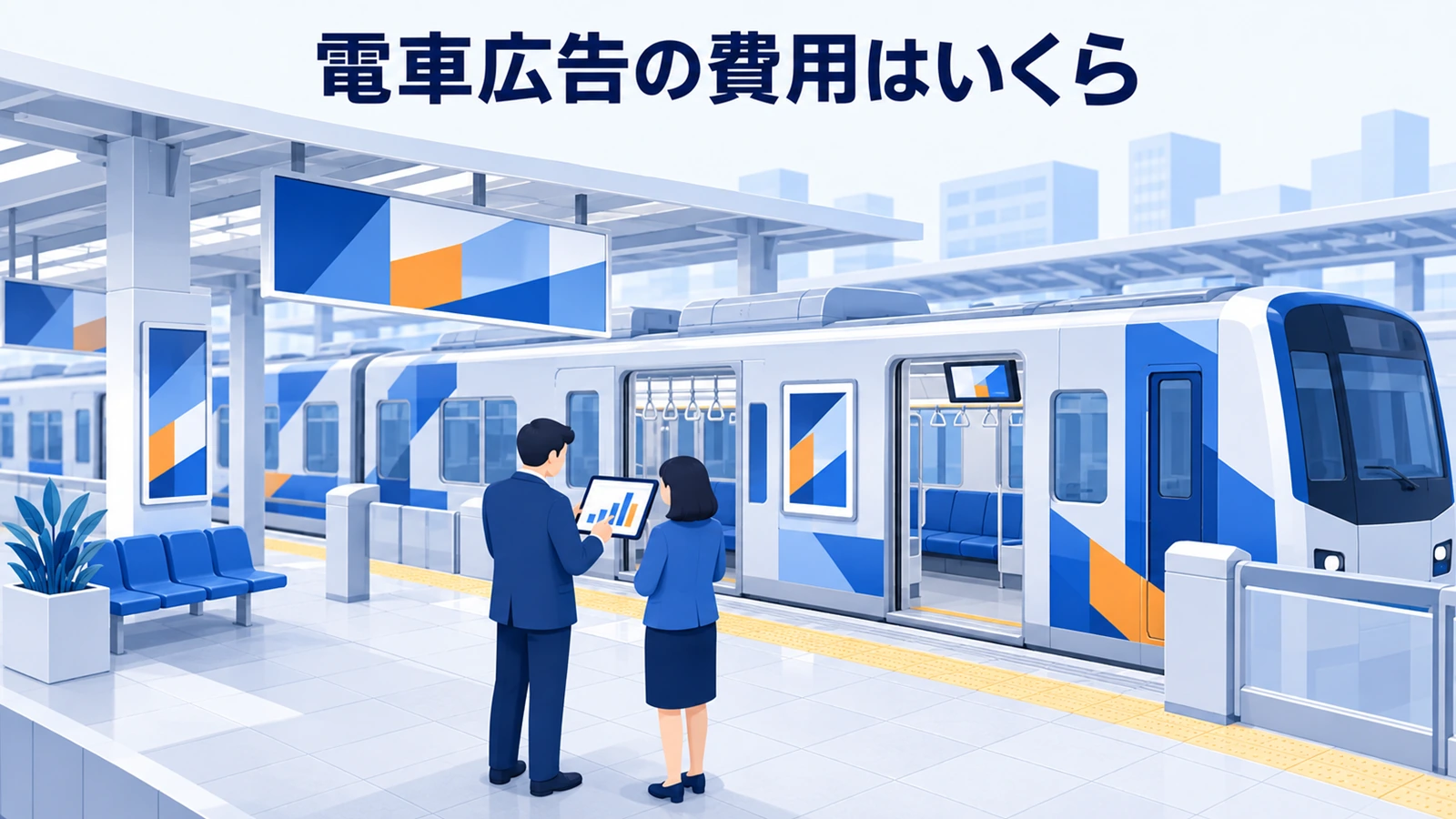 電車広告の費用はいくら
