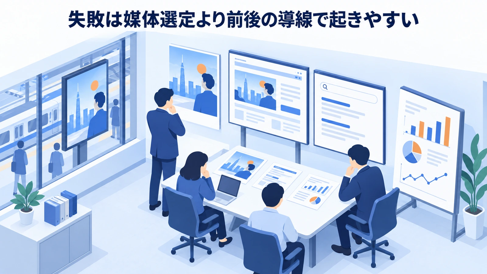 失敗は媒体選定より前後の導線で起きやすいを実務目線で整理
