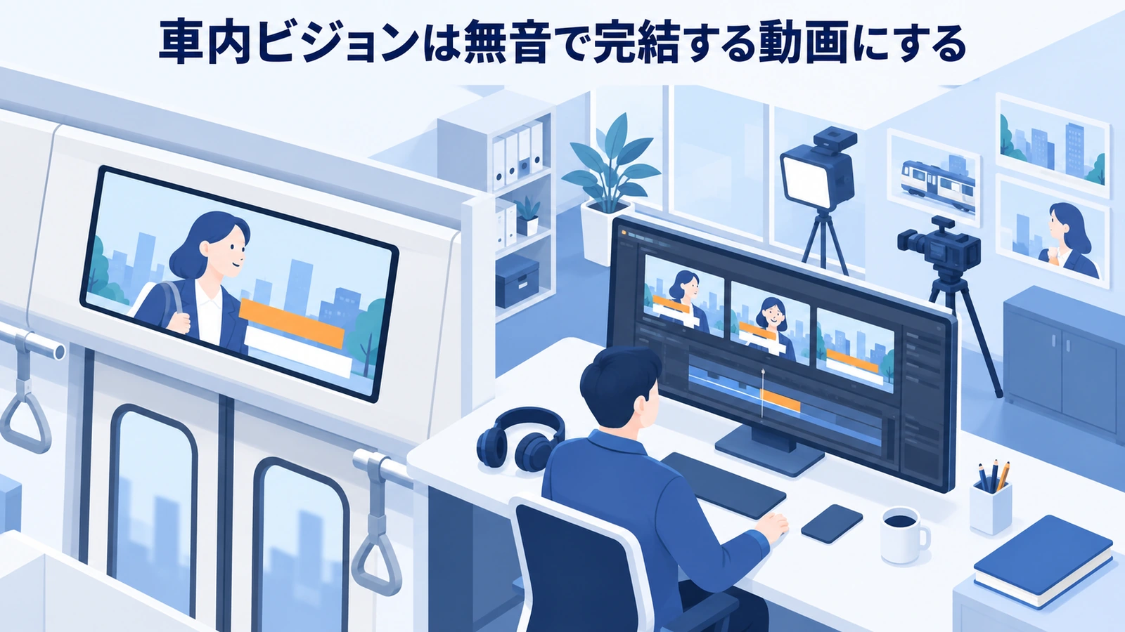 車内ビジョンは無音で完結する動画にするを実務目線で整理
