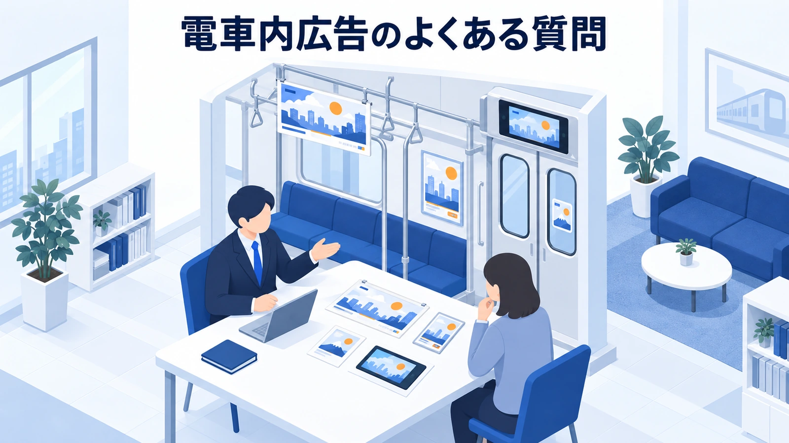 電車内広告のよくある質問を実務目線で整理