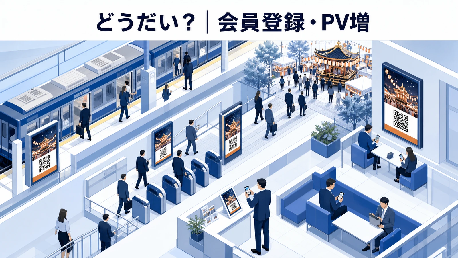 大同生命「どうだい?」の交通広告成功事例