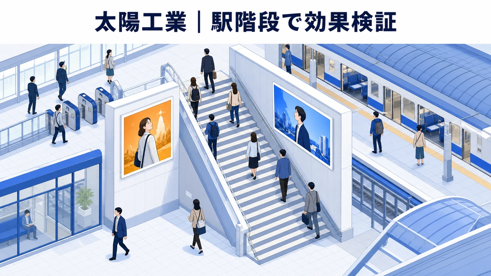 太陽工業 × 東京国際大学 × メトロアドの交通広告成功事例