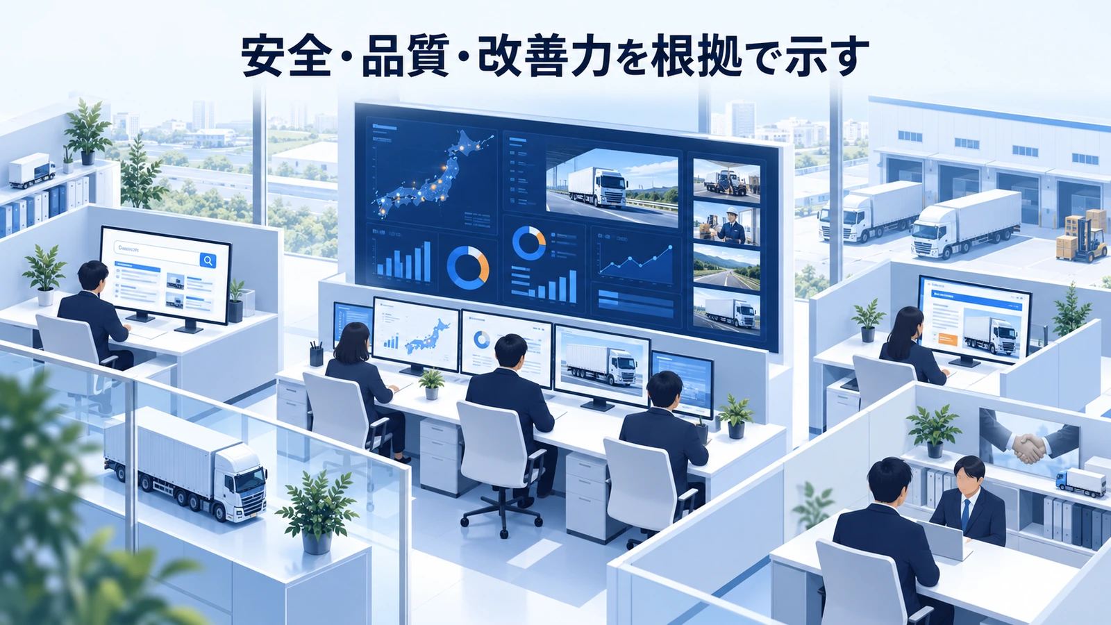 「安全・品質・改善力を根拠で示す」の要点を整理したImage 2.0図解