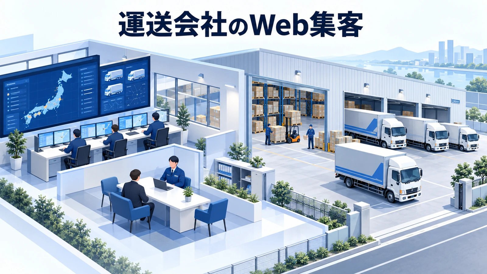 運送会社のWeb集客