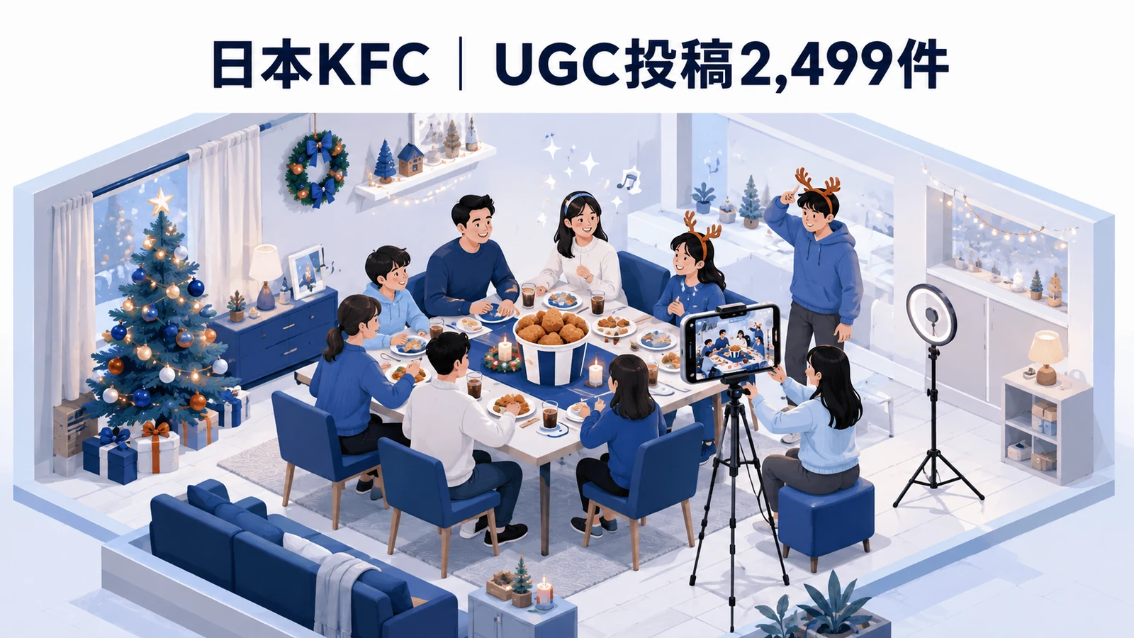 日本KFC｜季節の記憶を参加体験へ変えUGC投稿2,499件のUGCマーケティング成功事例