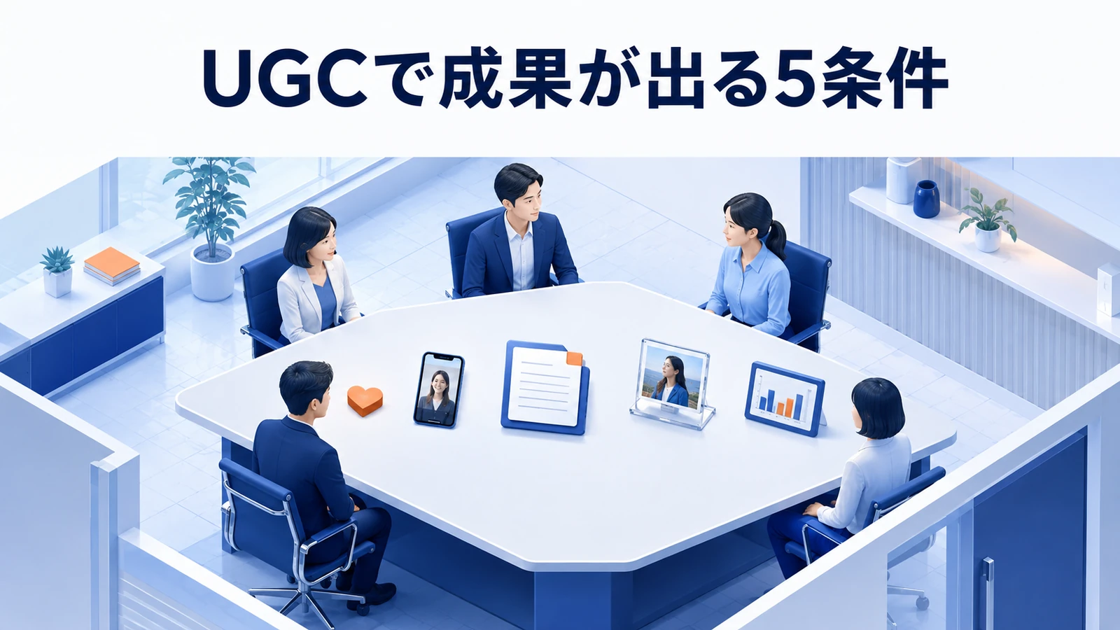 UGCマーケティングで成果を出す5つの条件