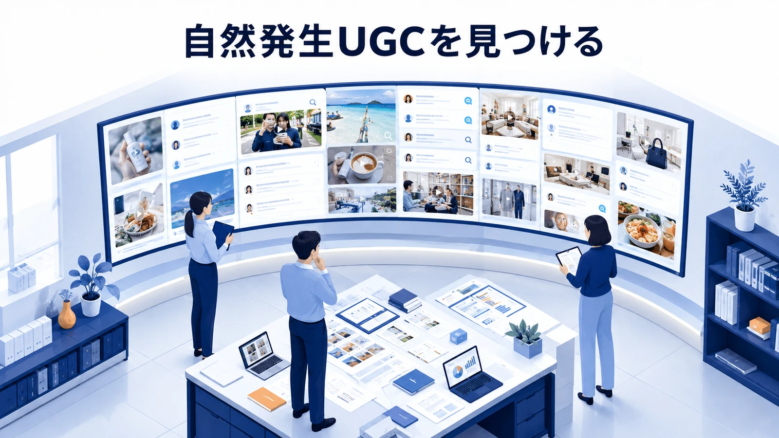 自然発生UGCを見つけて分類する