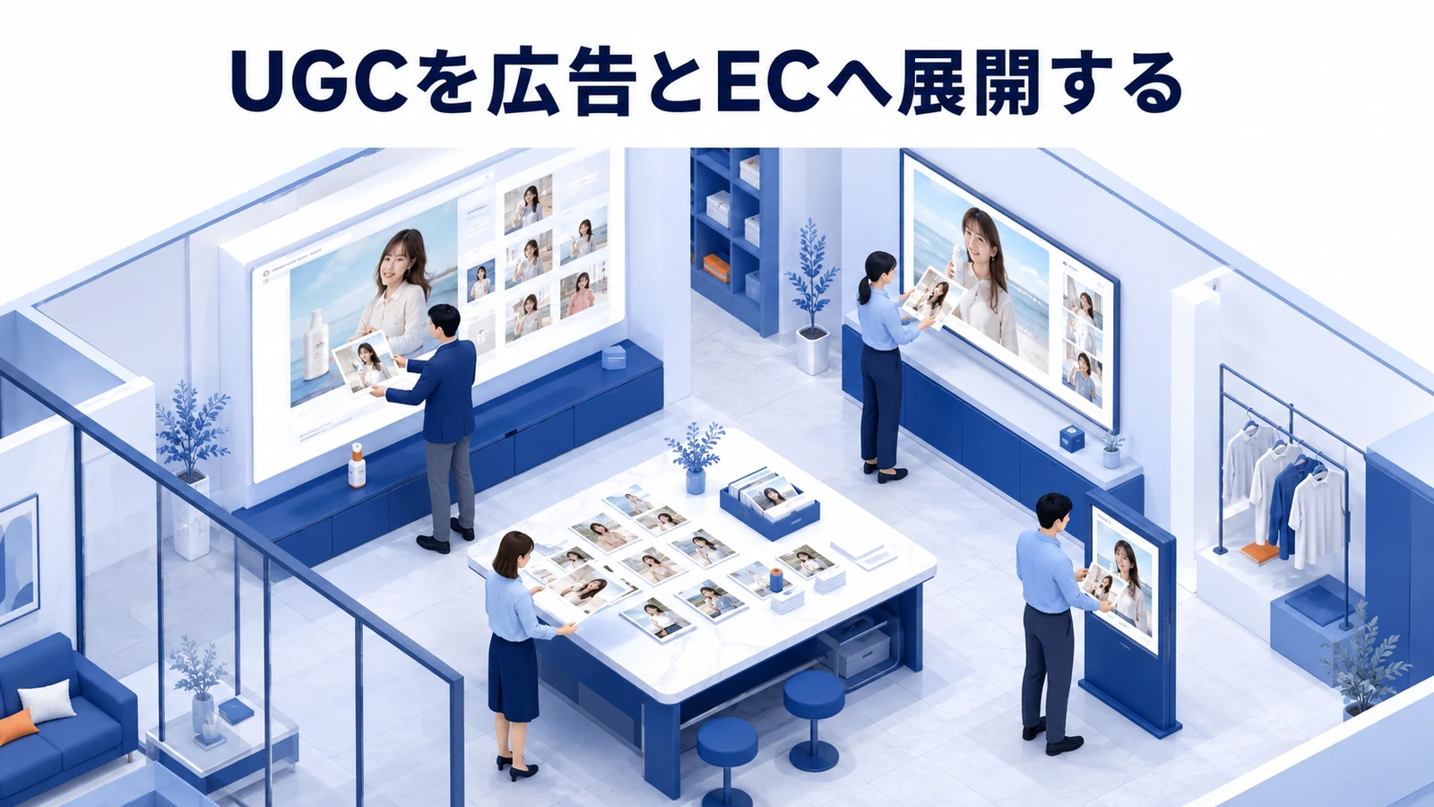 UGCを広告・EC・店頭へ展開する