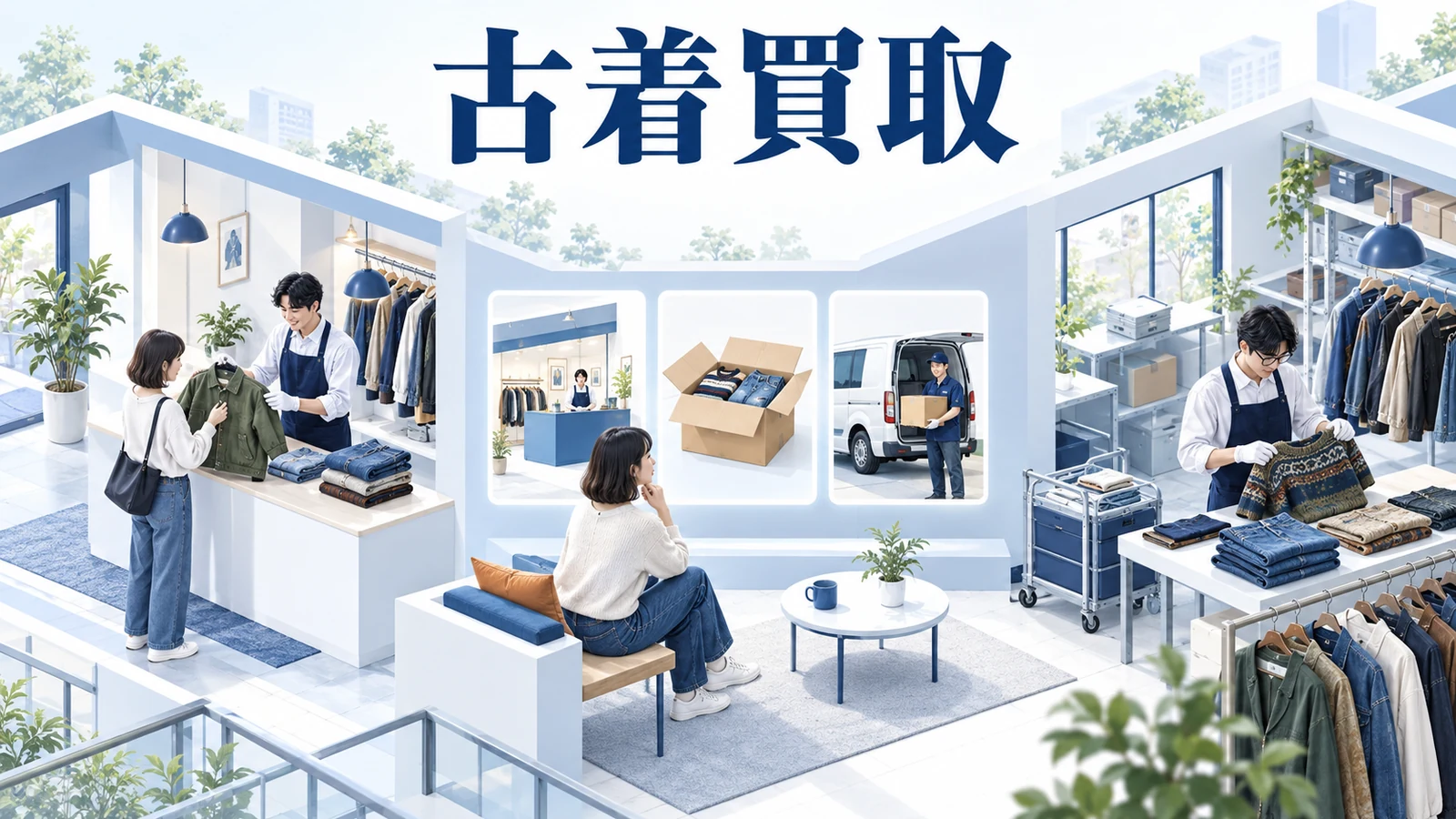 古着買取を整理したImage 2.0図解