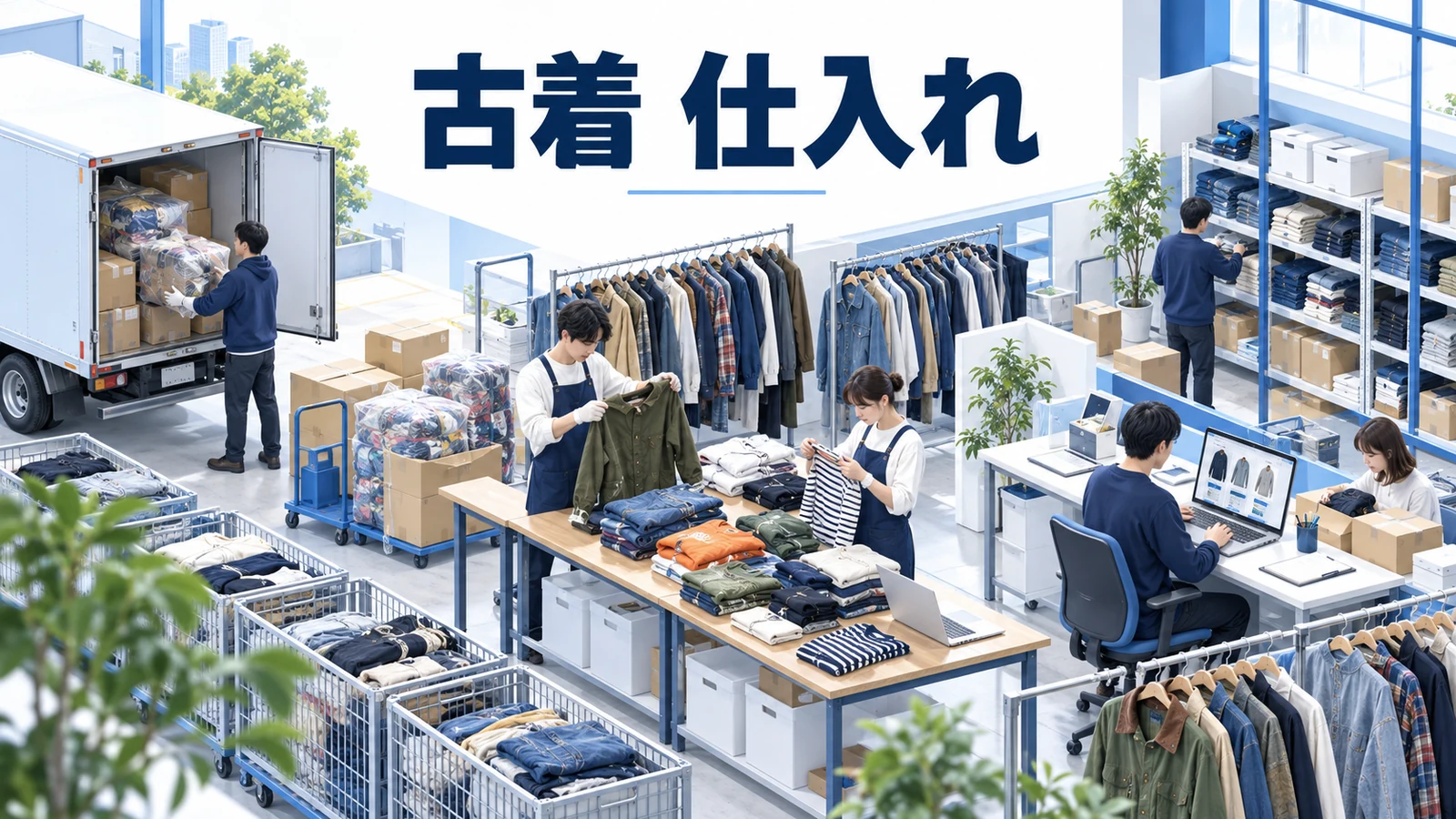 古着 仕入れを整理したImage 2.0図解