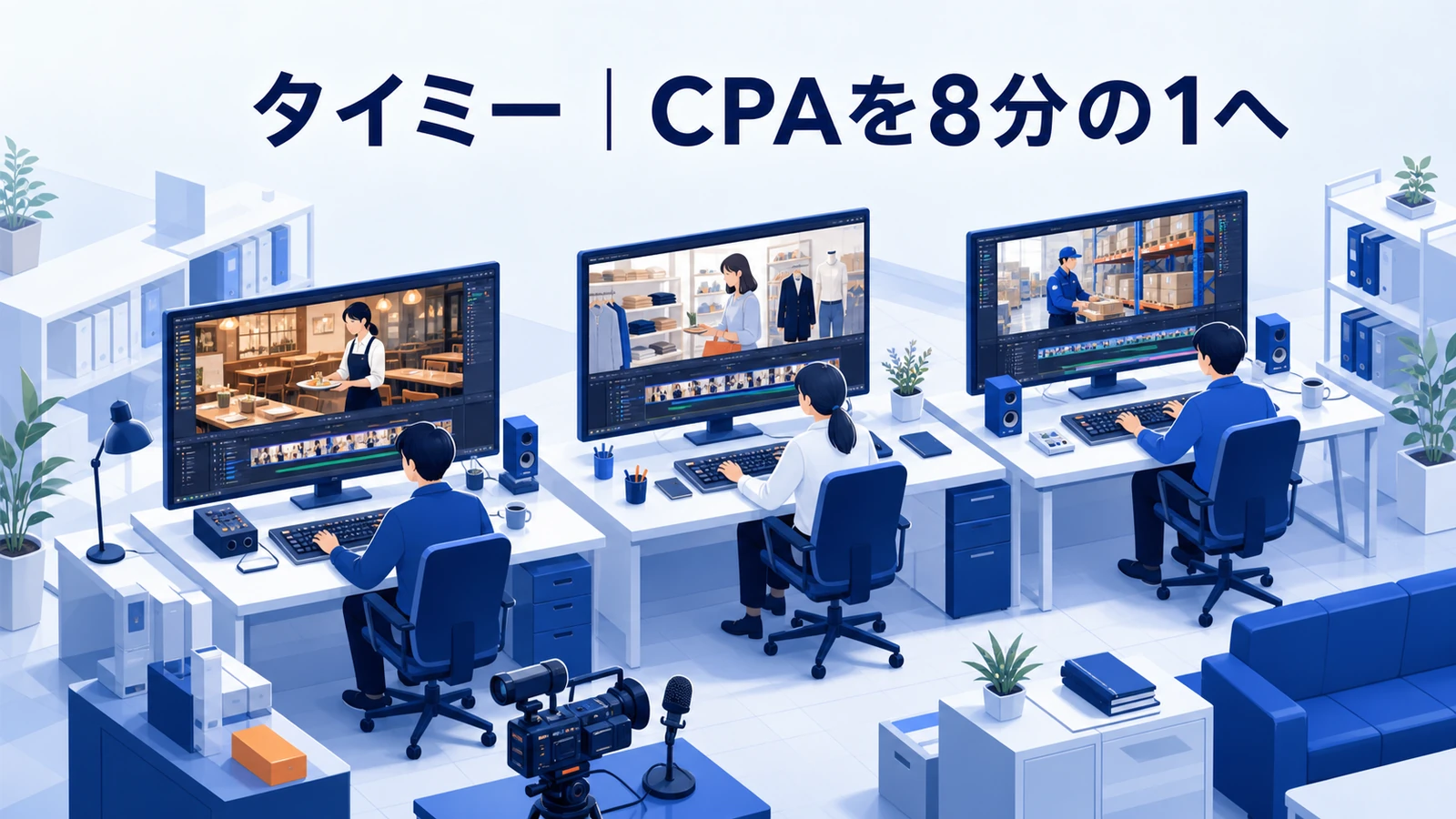 タイミーの動画マーケティング成功事例