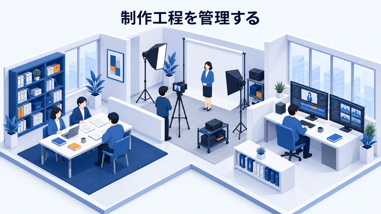 制作工程を管理する