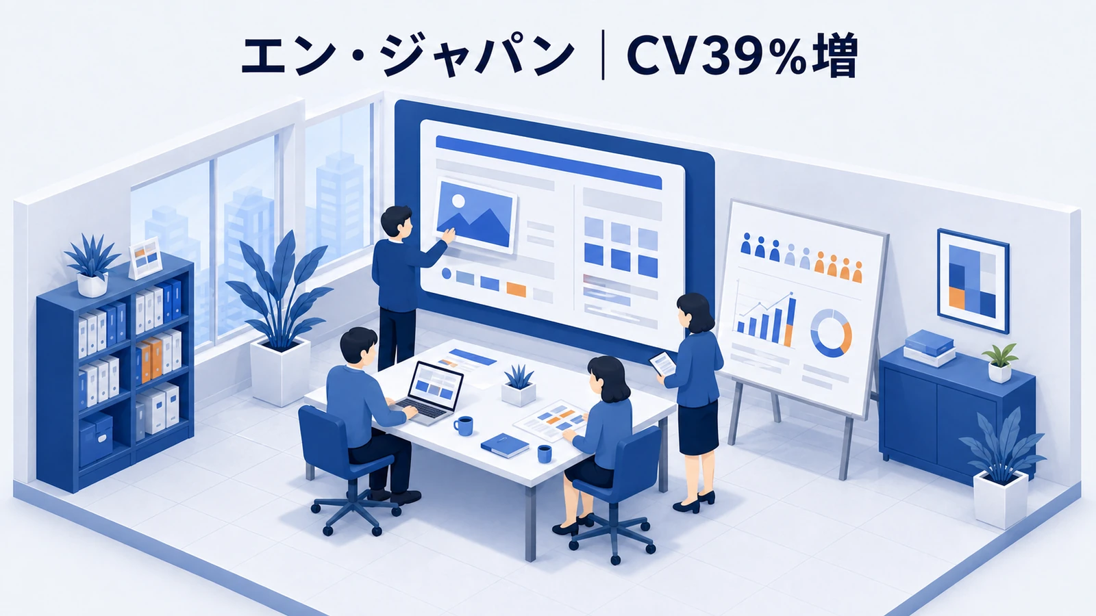 エン・ジャパン｜検索広告の画像アセットでCV39％増のWeb広告運用成功事例