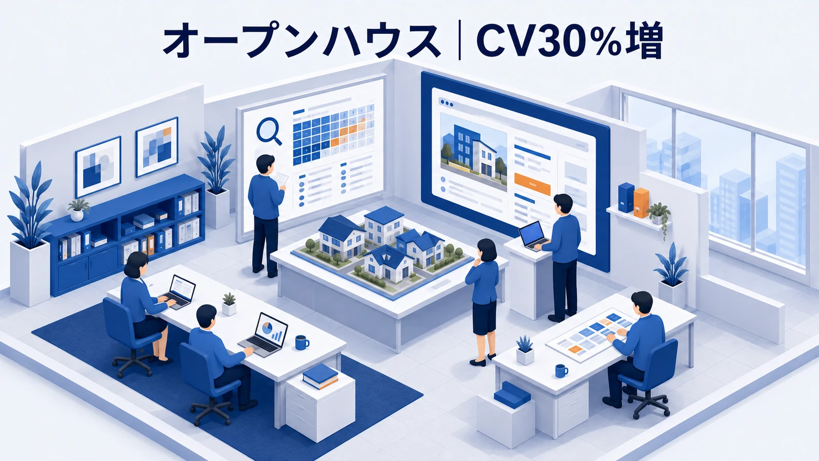 オープンハウス｜部分一致と対象外語を同時運用しCV30％増のWeb広告運用成功事例