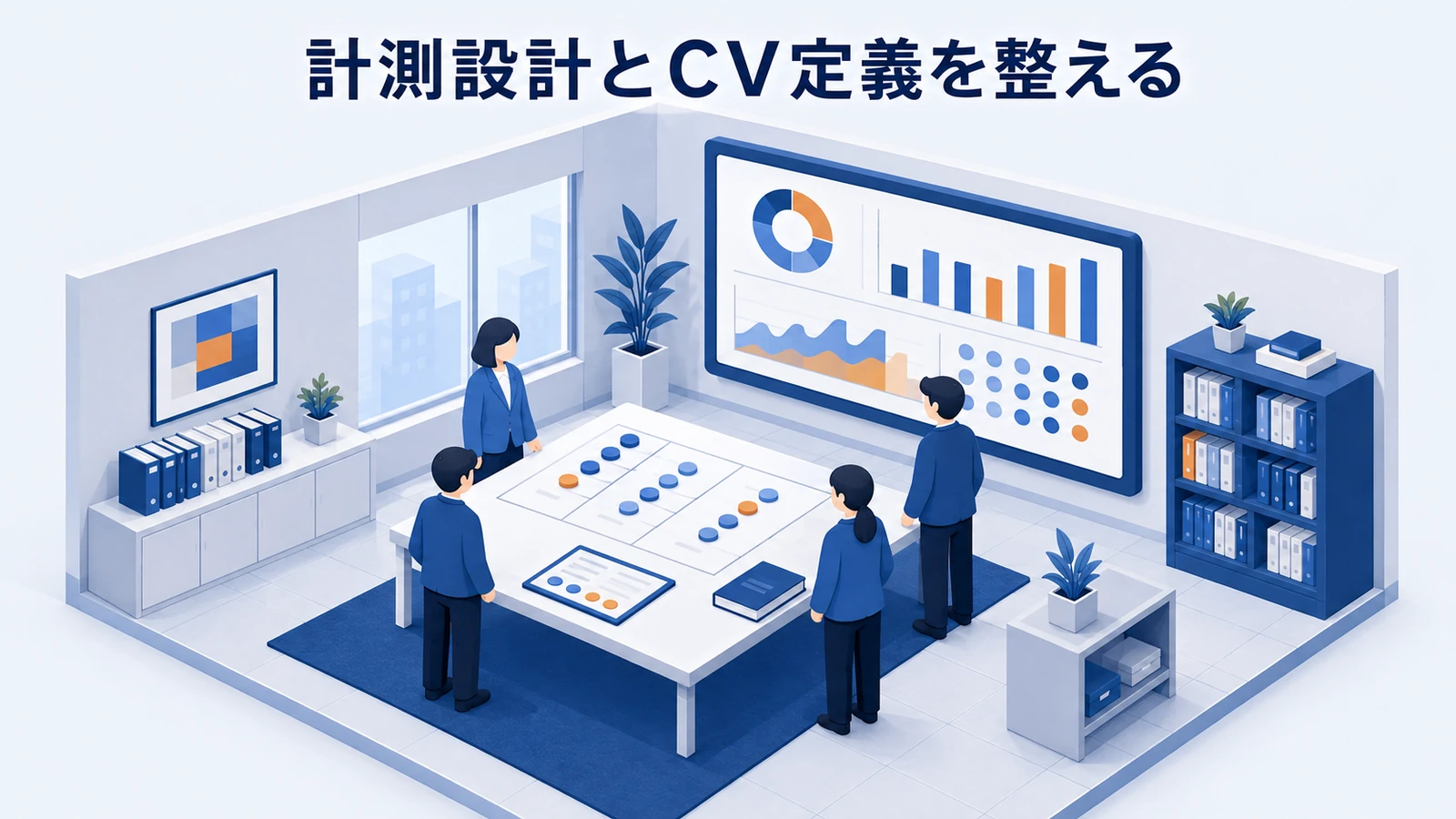 計測設計とCV定義を整える