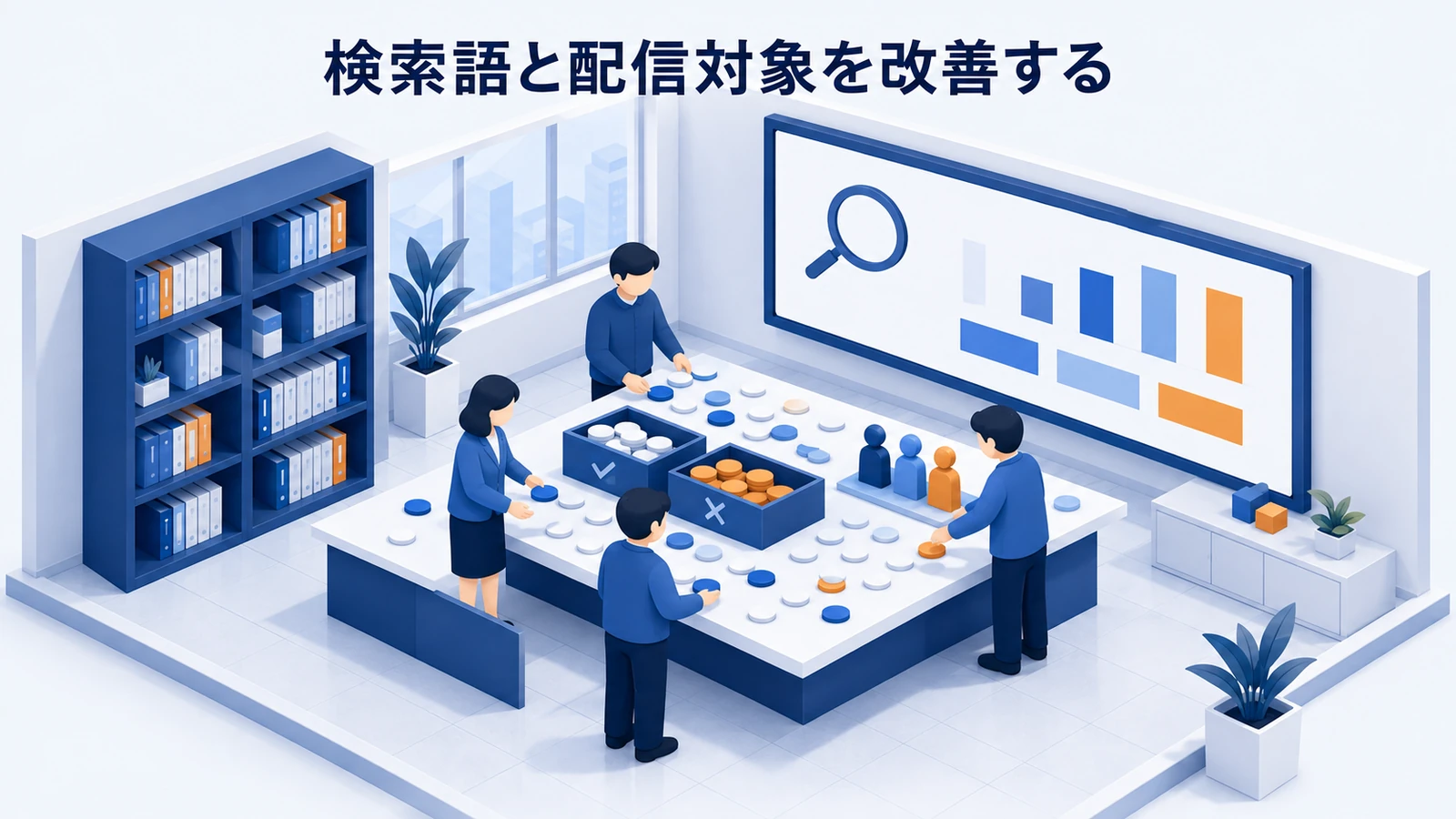 検索語と配信対象を改善する