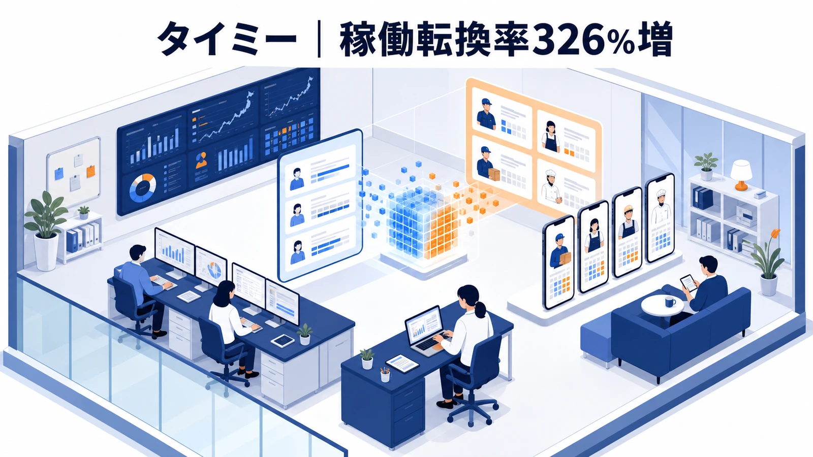 タイミーのWeb広告成功事例