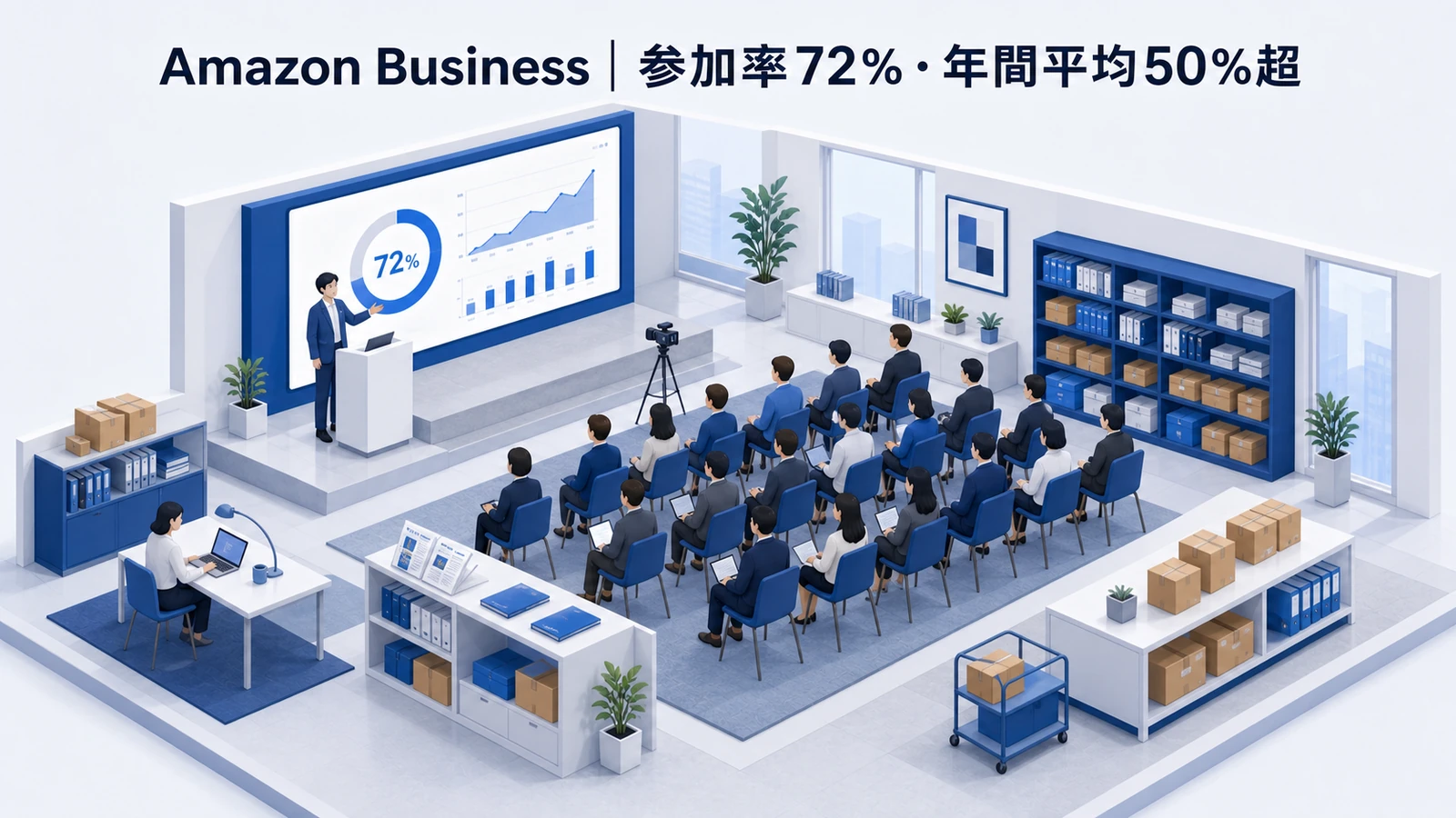 Amazon Businessのウェビナー集客成功事例