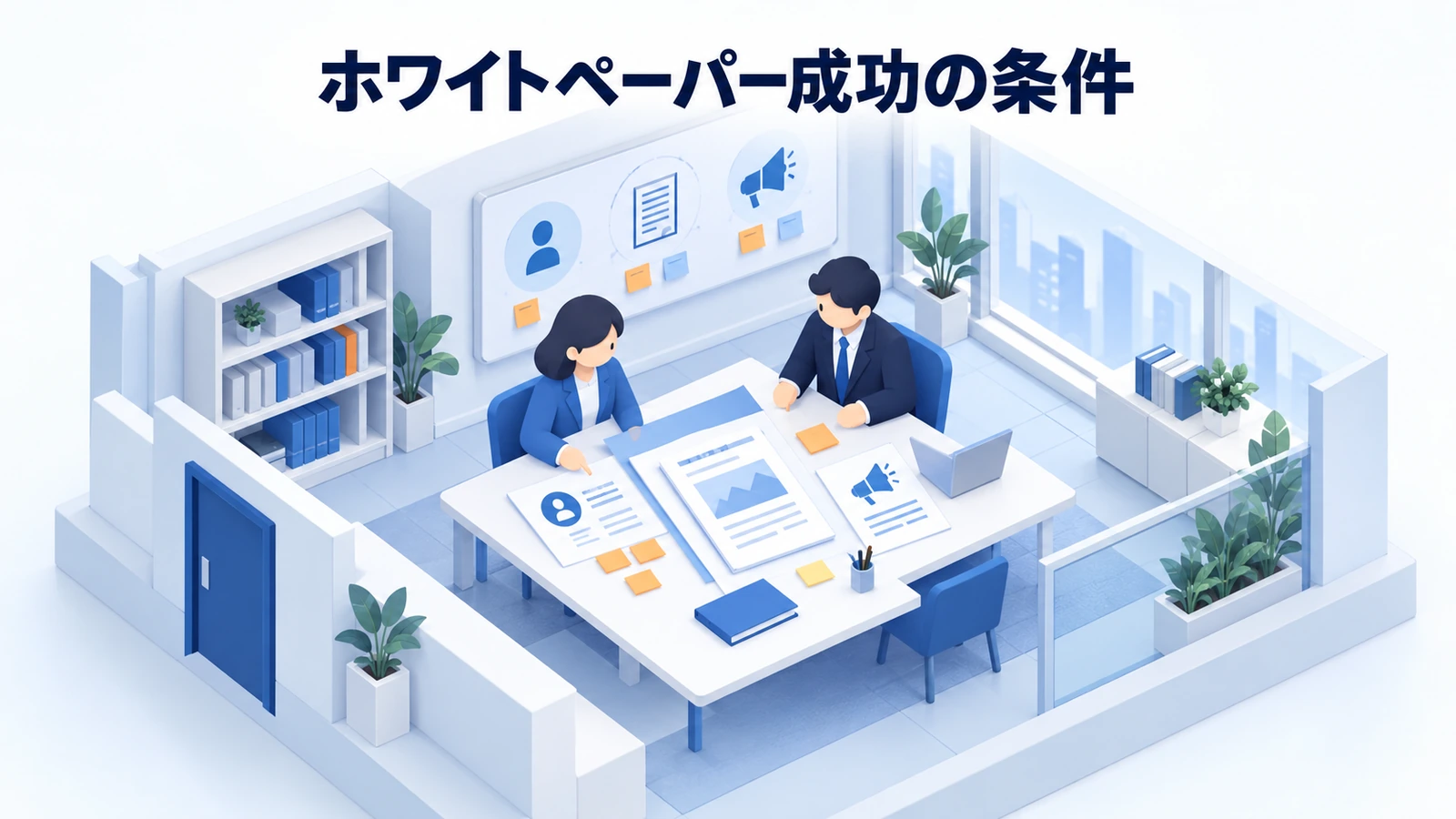 ホワイトペーパー成功の条件