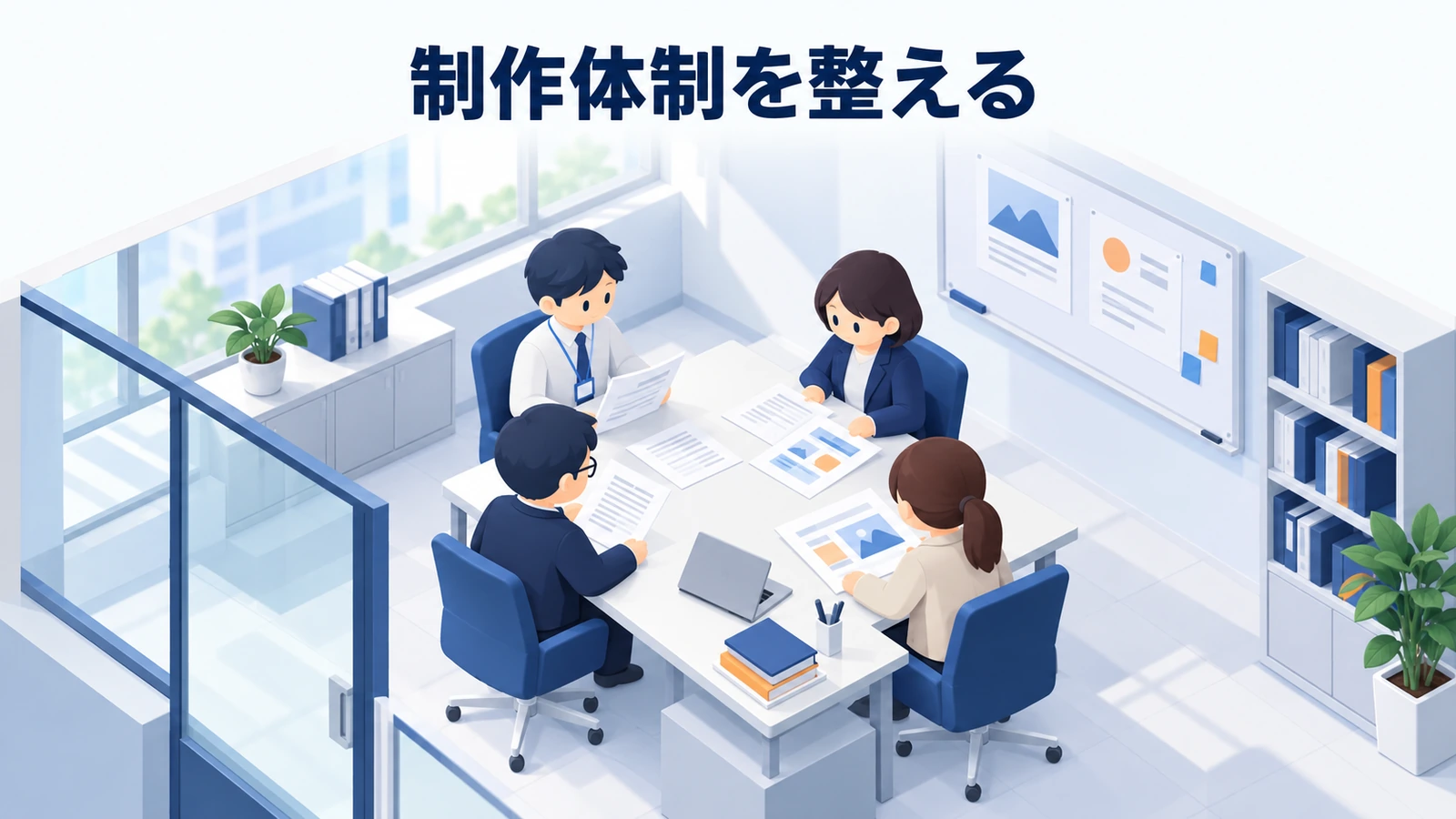 制作体制を整える