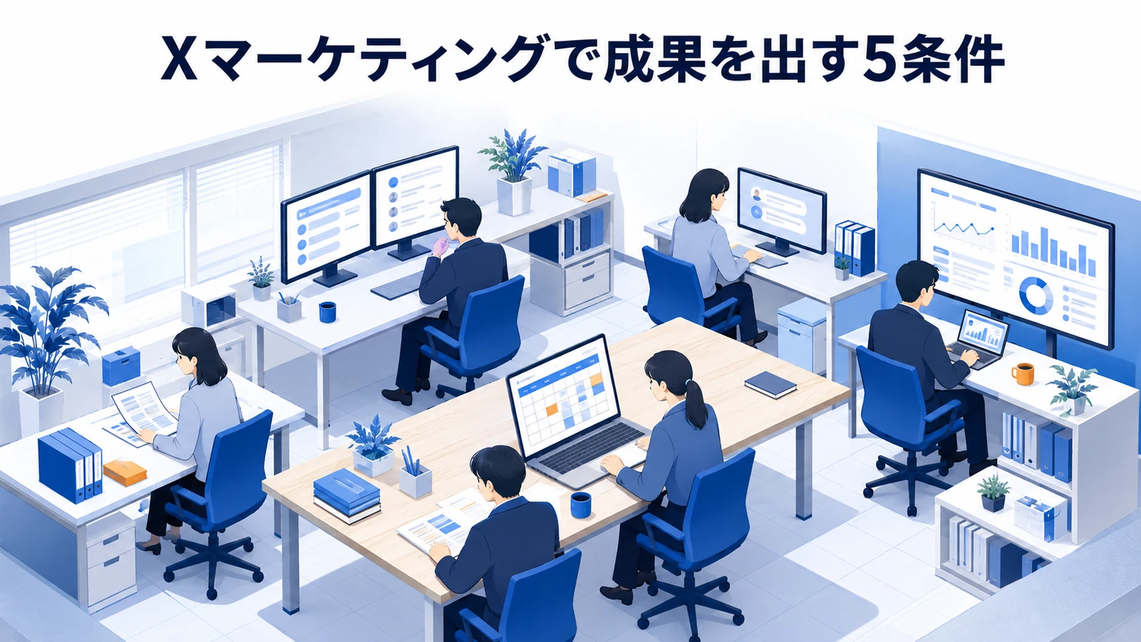 Xマーケティングで成果を出す5つの条件
