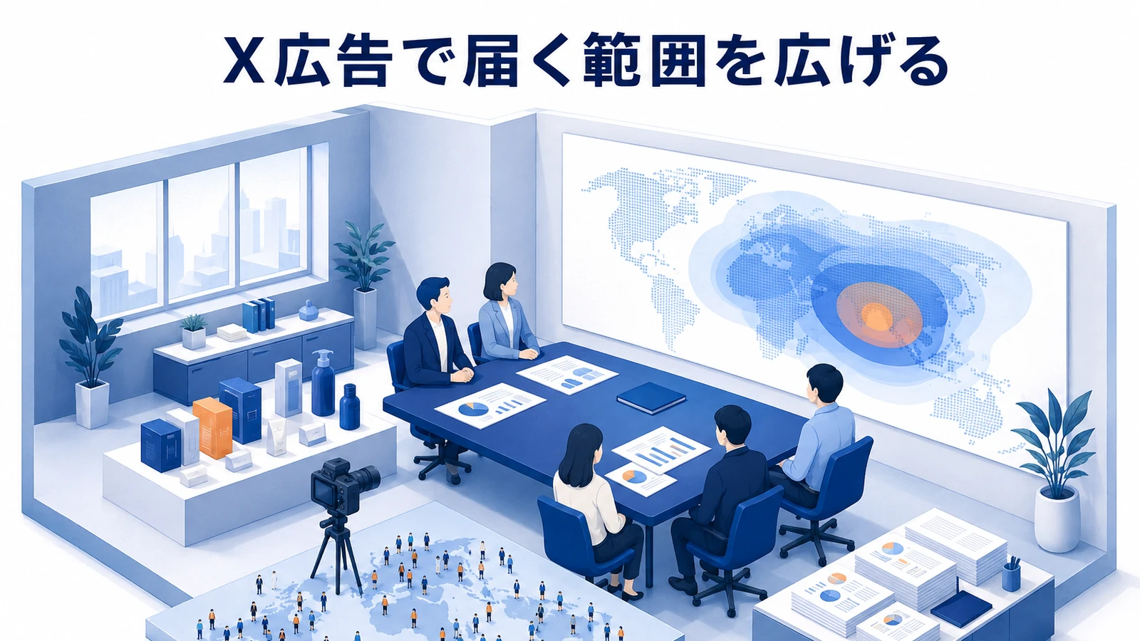 X広告で届く範囲を広げる