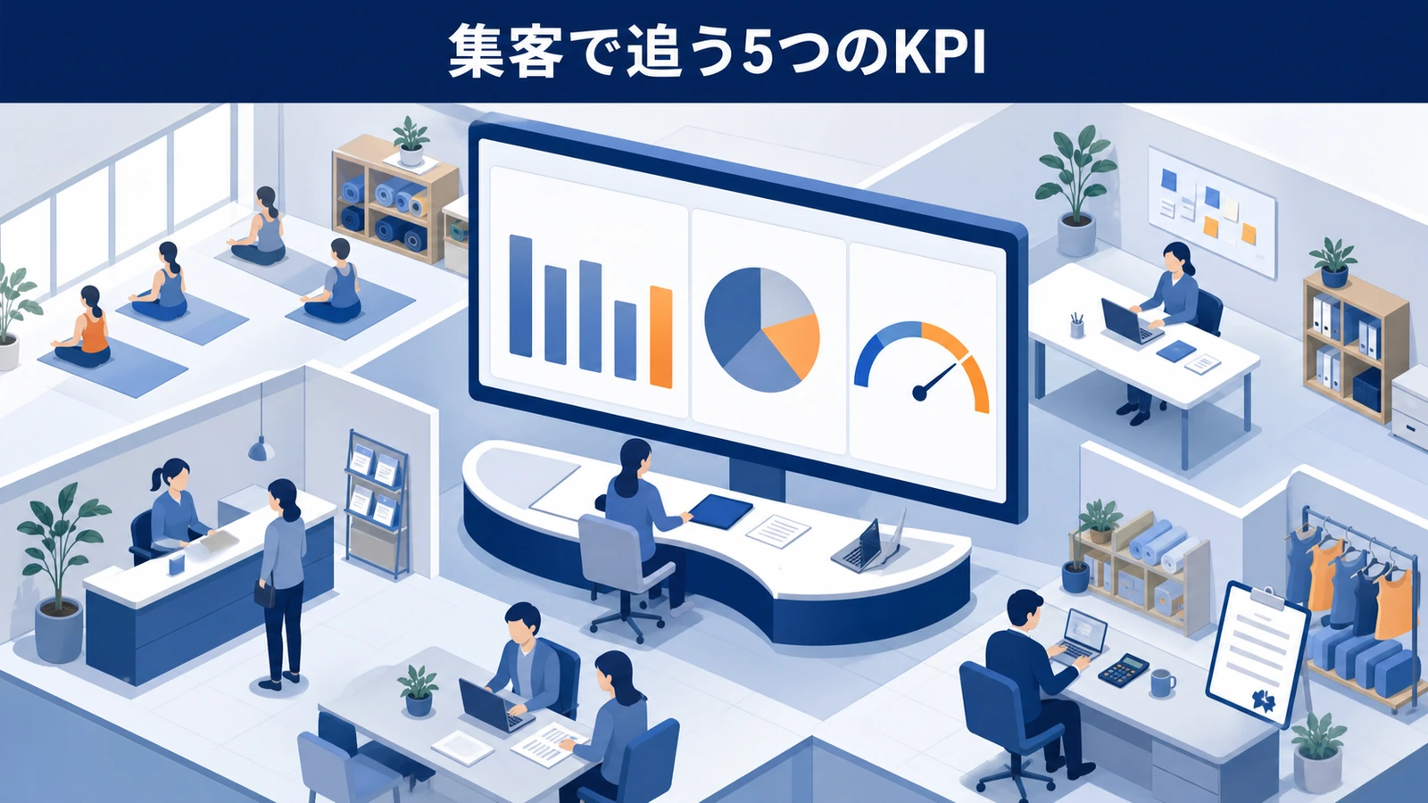 集客で追う5つのKPI