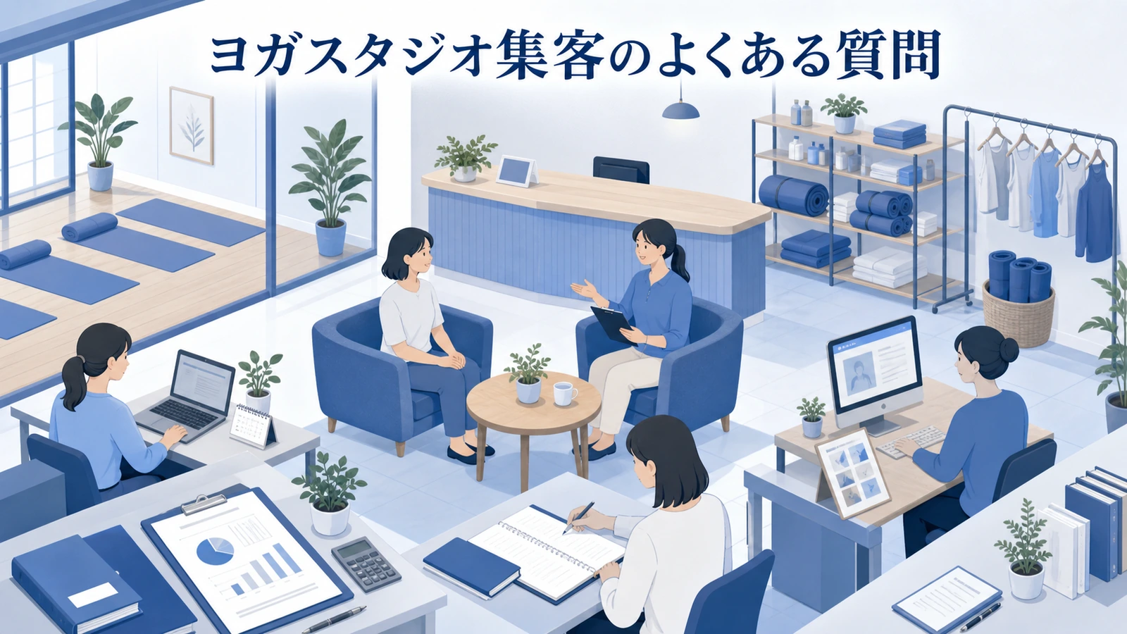 ヨガスタジオ集客のよくある質問