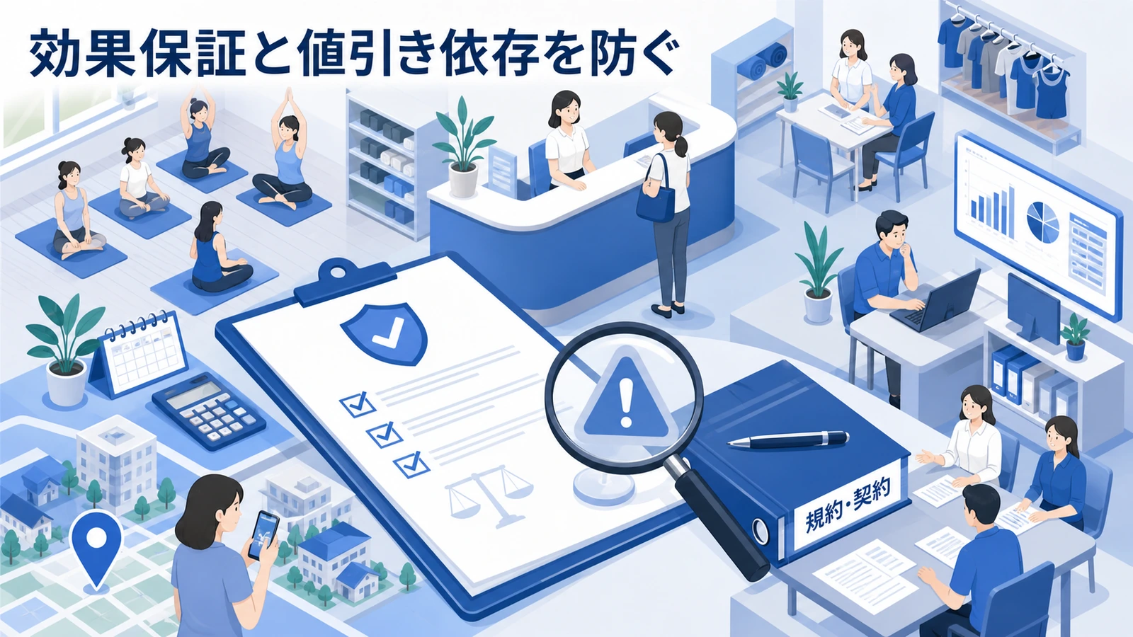 効果保証と値引き依存を防ぐ
