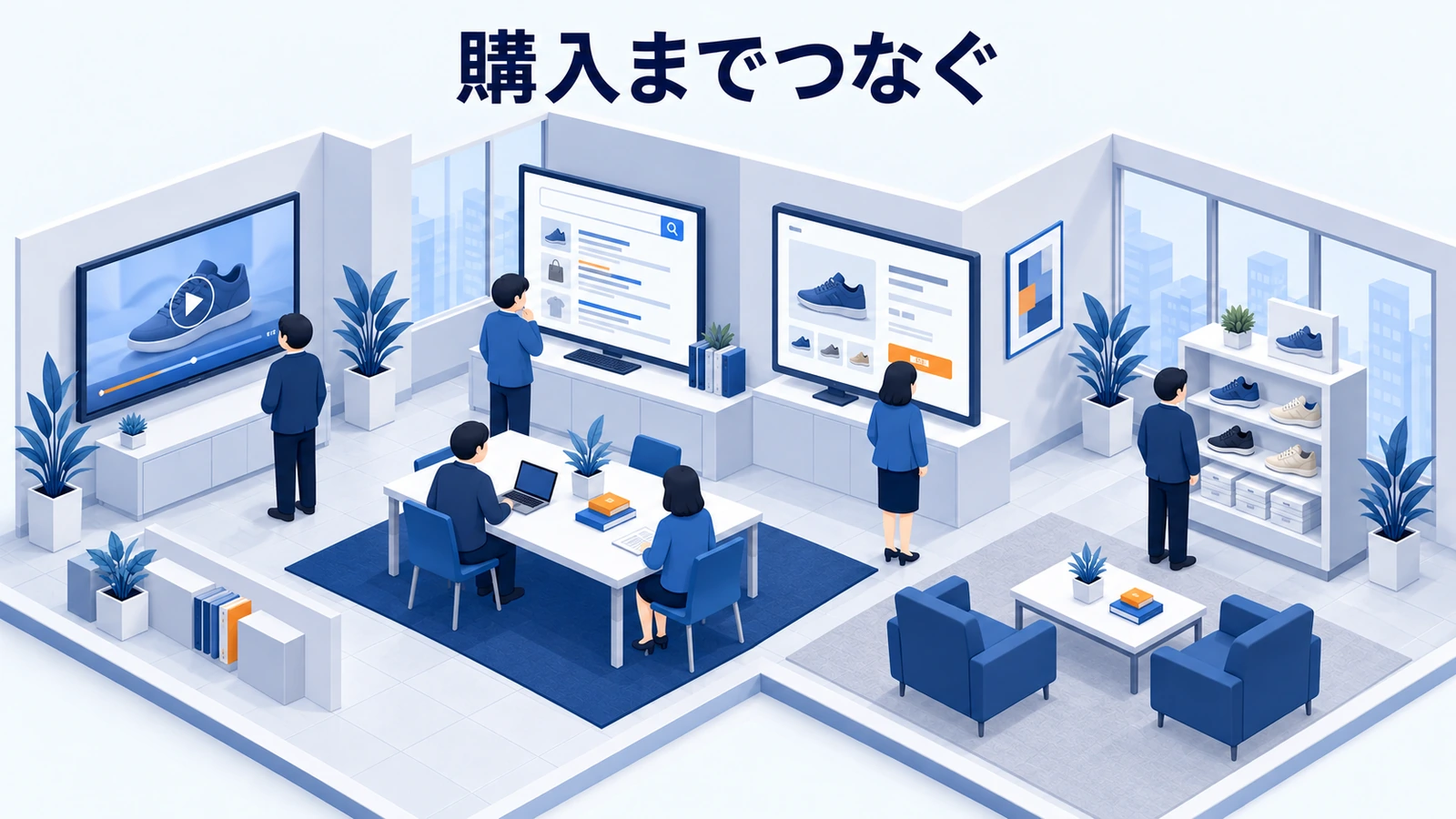 購入までつなぐ