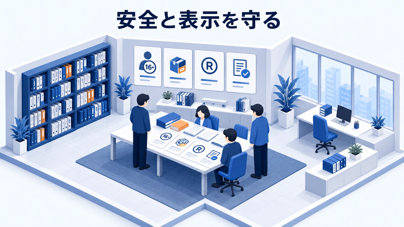 安全と表示を守る