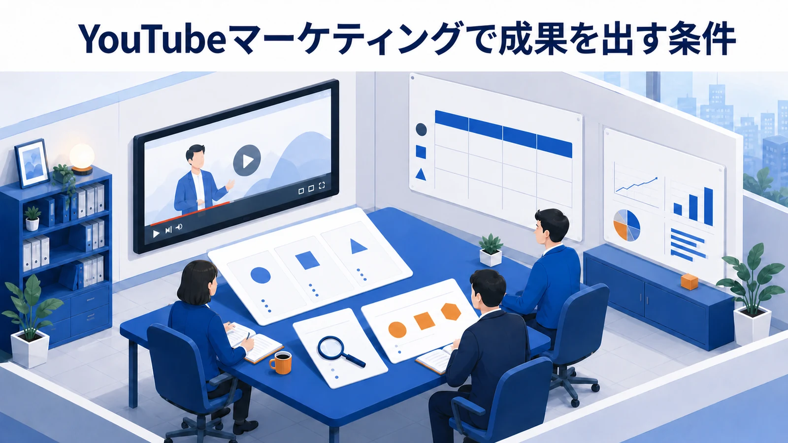YouTubeマーケティングで成果を出す条件を可視化したYouTubeマーケティング設計
