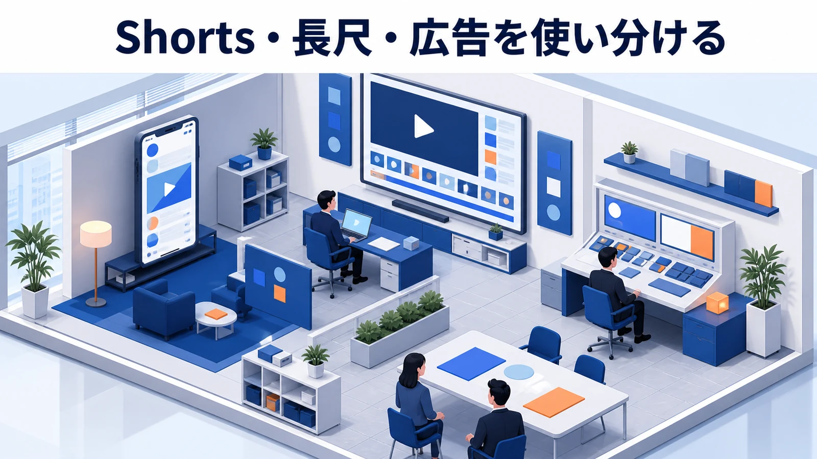 Shorts・長尺・広告を使い分けるを可視化したYouTubeマーケティング設計