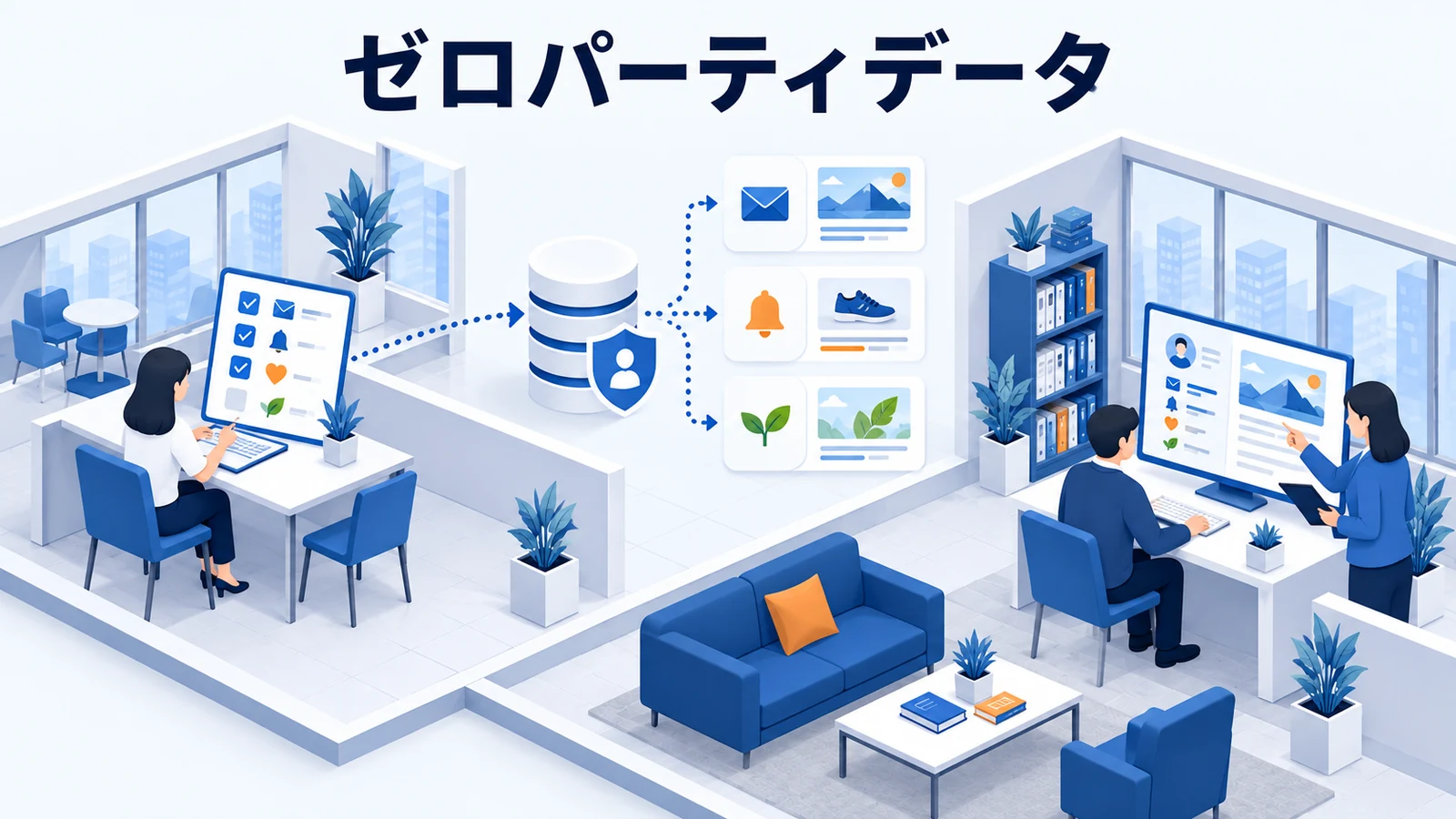ゼロパーティデータとは？顧客が自ら伝える情報の集め方と広告活用のアイキャッチ画像